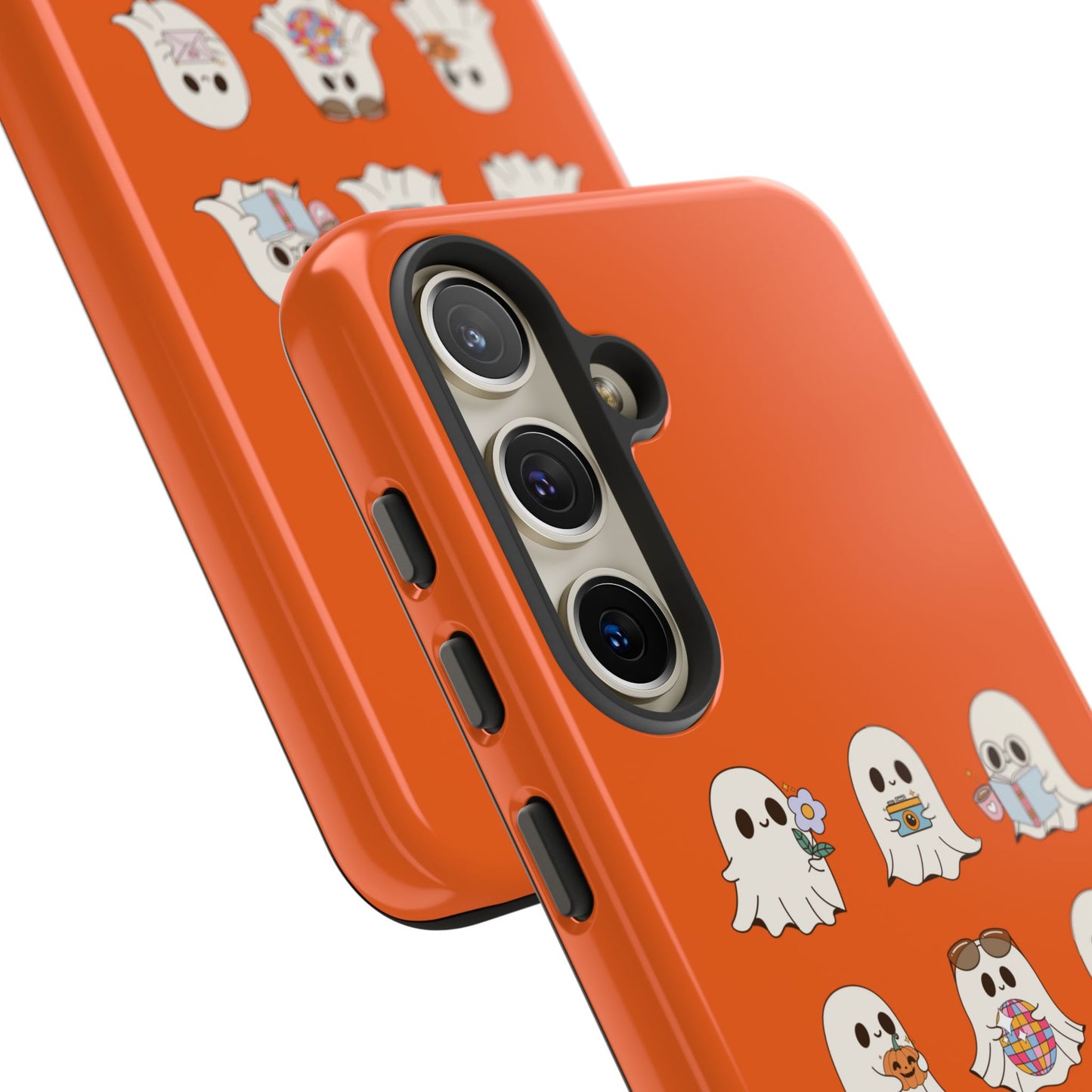 Ghostly Boo Phone Case, Halloween Cases, Cute Ghost Phone Cover, Trick-or-Treat Accessories, Spooky Gift for Halloween