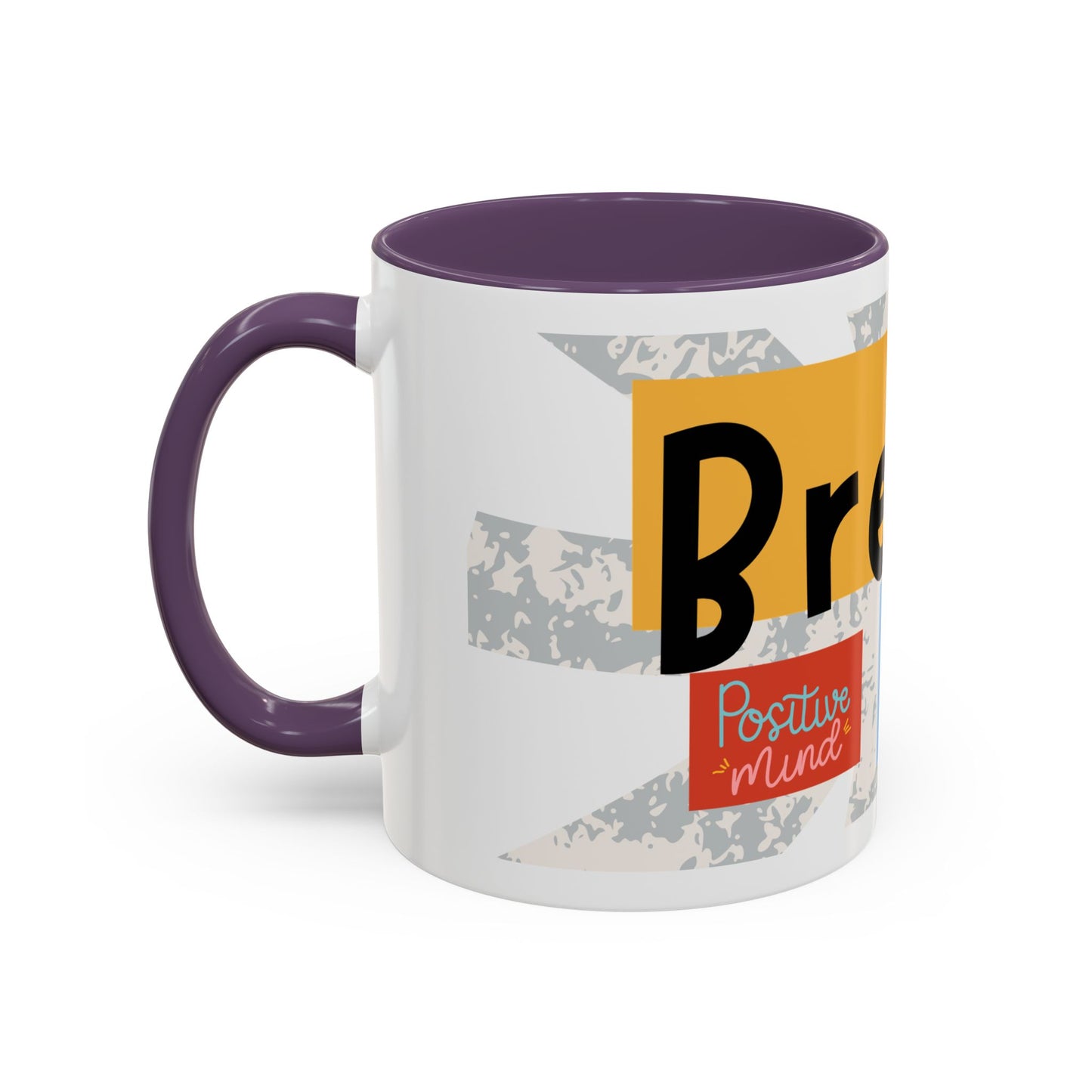 Inspirational Accent Coffee Mug - Mindful Reminder for Daily Positivity