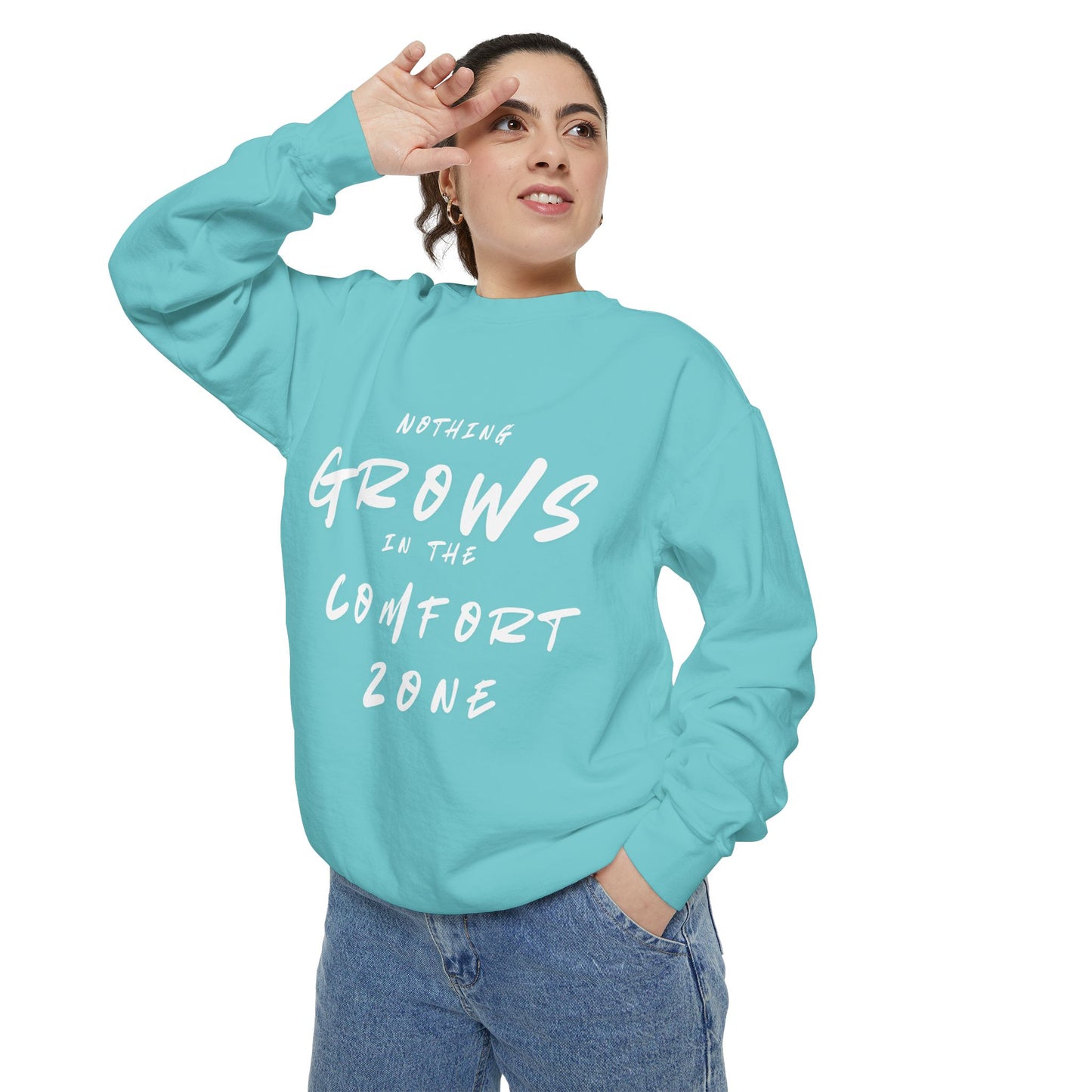 Cozy Unisex Garment-Dyed Sweatshirt | Perfect for Casual Days and Gifts
