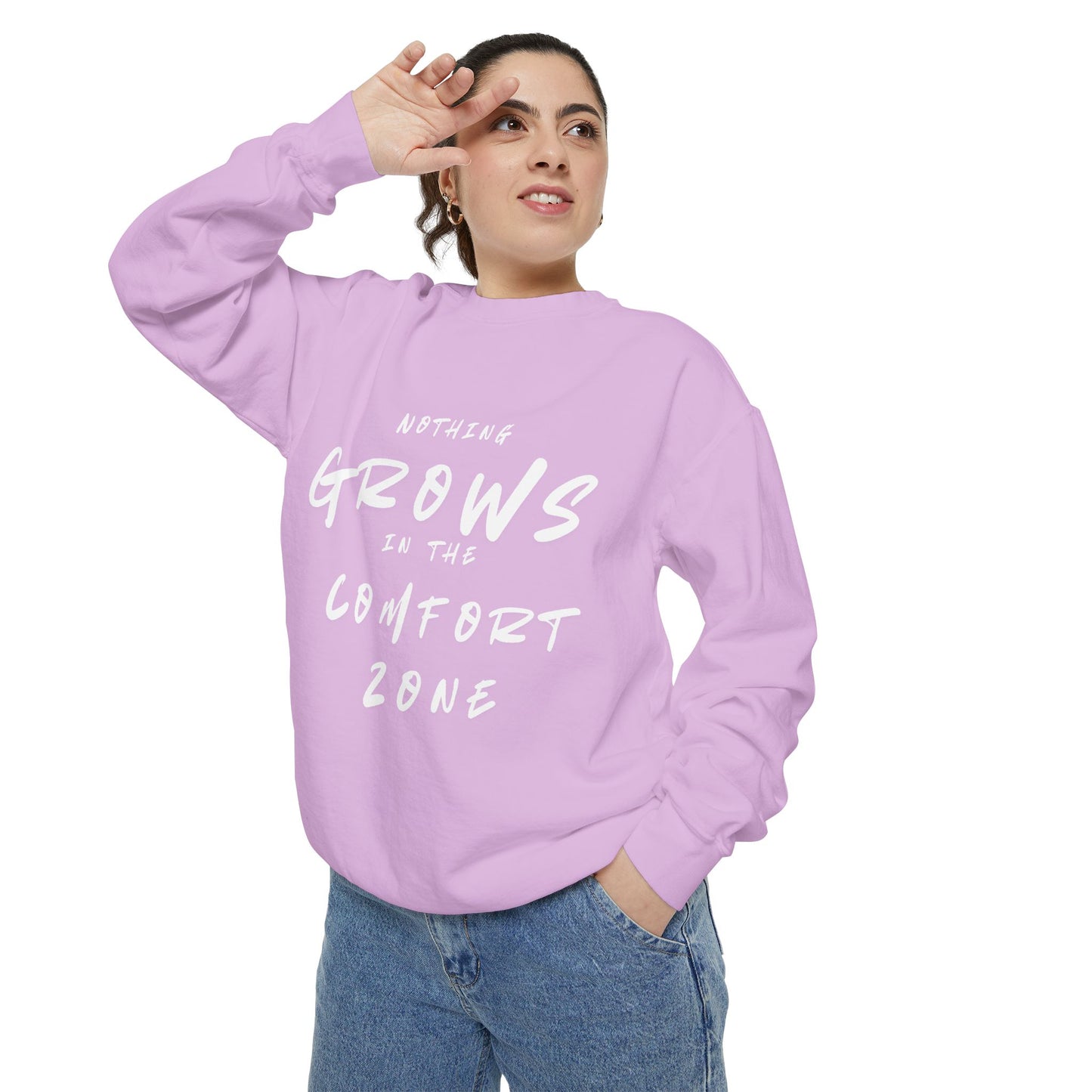 Cozy Unisex Garment-Dyed Sweatshirt | Perfect for Casual Days and Gifts