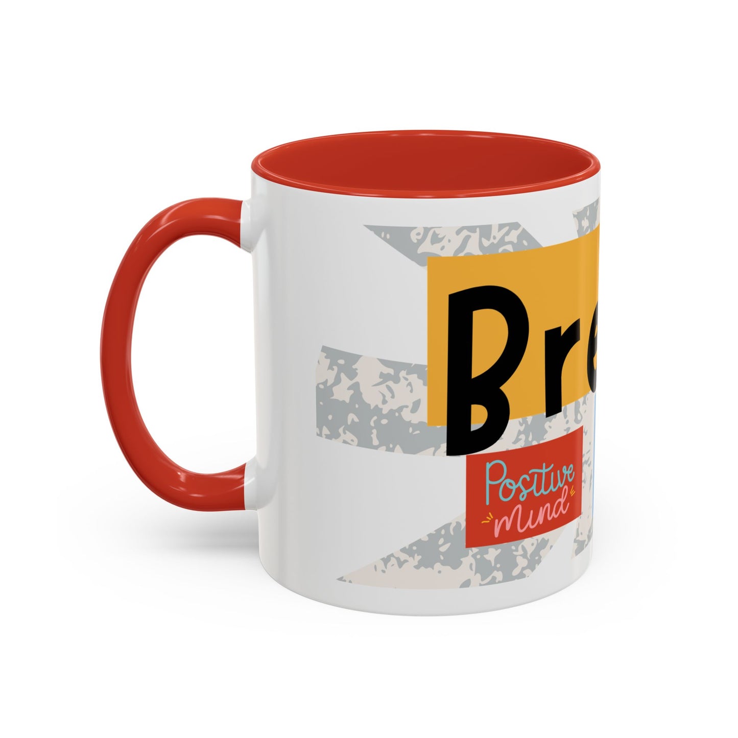 Inspirational Accent Coffee Mug - Mindful Reminder for Daily Positivity