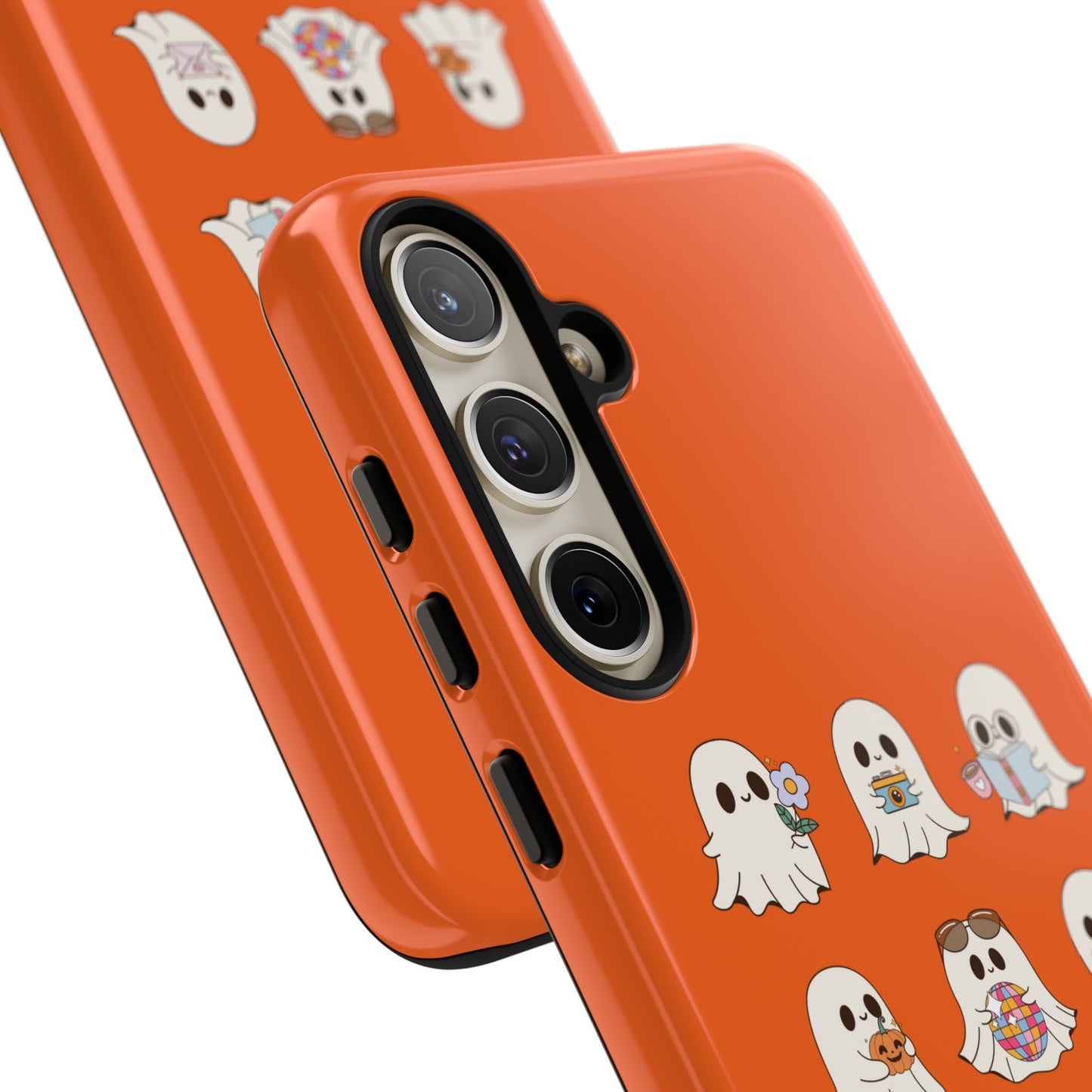 Ghostly Boo Phone Case, Halloween Cases, Cute Ghost Phone Cover, Trick-or-Treat Accessories, Spooky Gift for Halloween