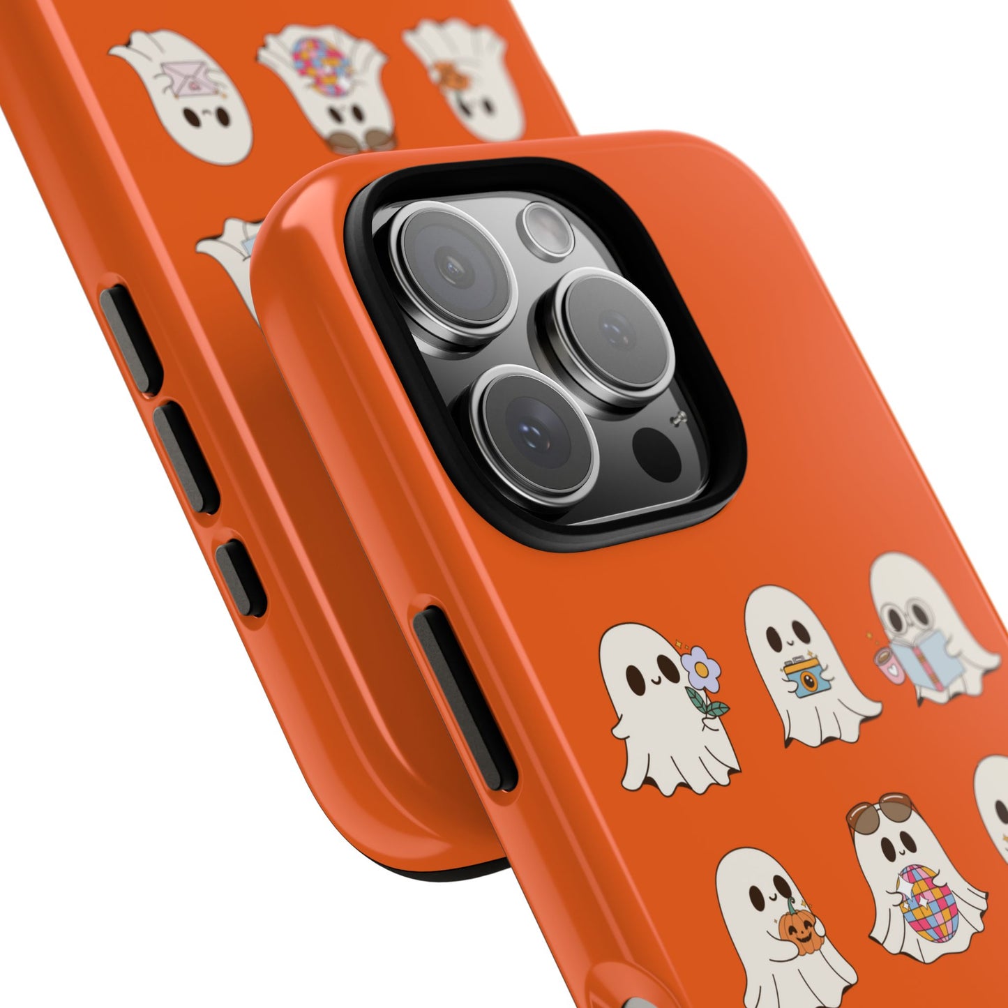 Ghostly Boo Phone Case, Halloween Cases, Cute Ghost Phone Cover, Trick-or-Treat Accessories, Spooky Gift for Halloween