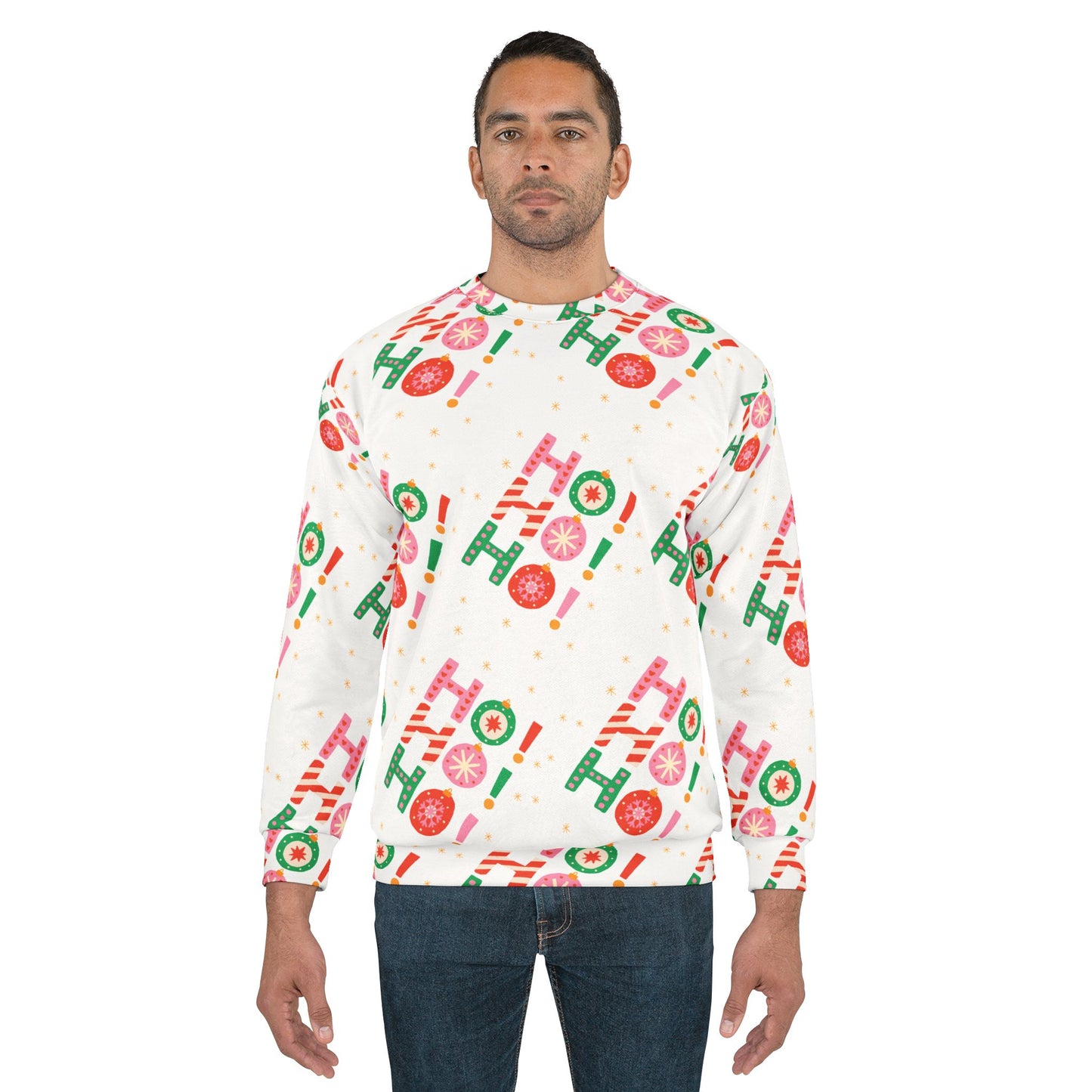 Festive Unisex Sweatshirt with Holiday Cheer - Perfect for Winter Celebrations, Christmas, and Cozy Days at Home