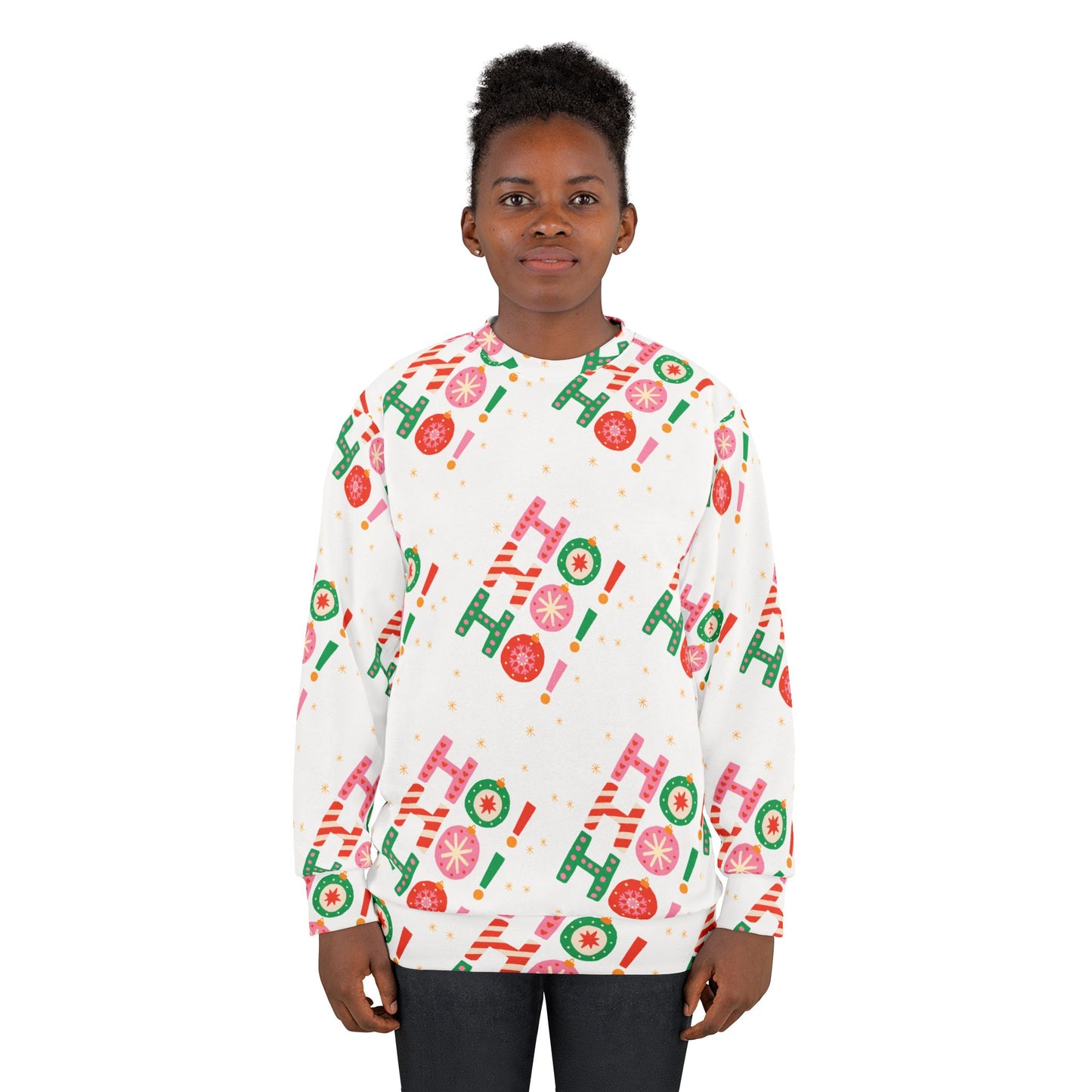 Festive Unisex Sweatshirt with Holiday Cheer - Perfect for Winter Celebrations, Christmas, and Cozy Days at Home