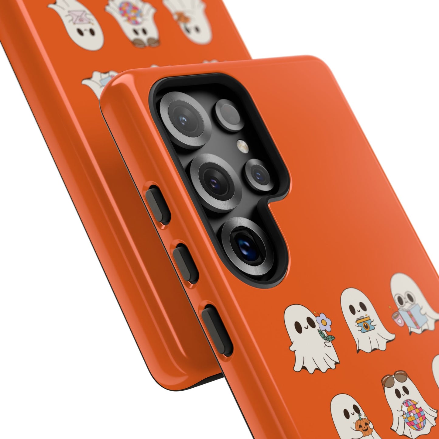 Ghostly Boo Phone Case, Halloween Cases, Cute Ghost Phone Cover, Trick-or-Treat Accessories, Spooky Gift for Halloween