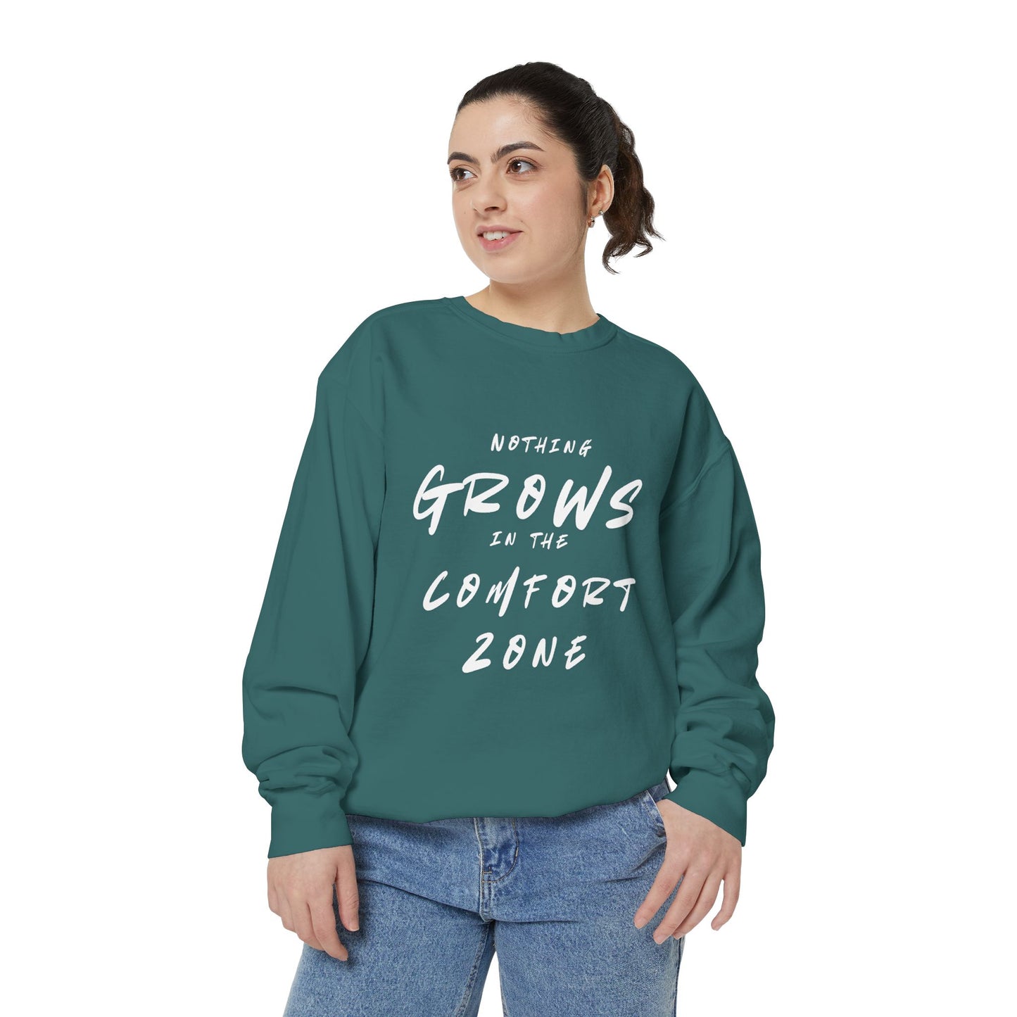 Cozy Unisex Garment-Dyed Sweatshirt | Perfect for Casual Days and Gifts