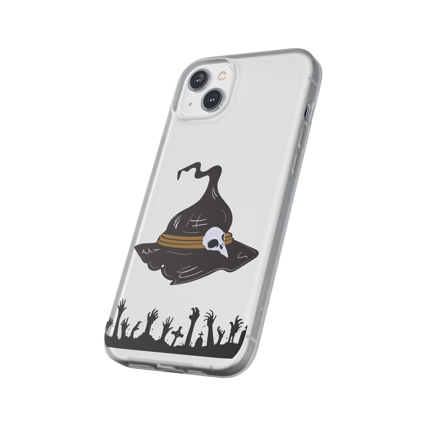Halloween Witch Hat Flexi Cases, Spooky Phone Covers, Witchy Gift Ideas, Fall Decor, Unique Cellphone Accessories