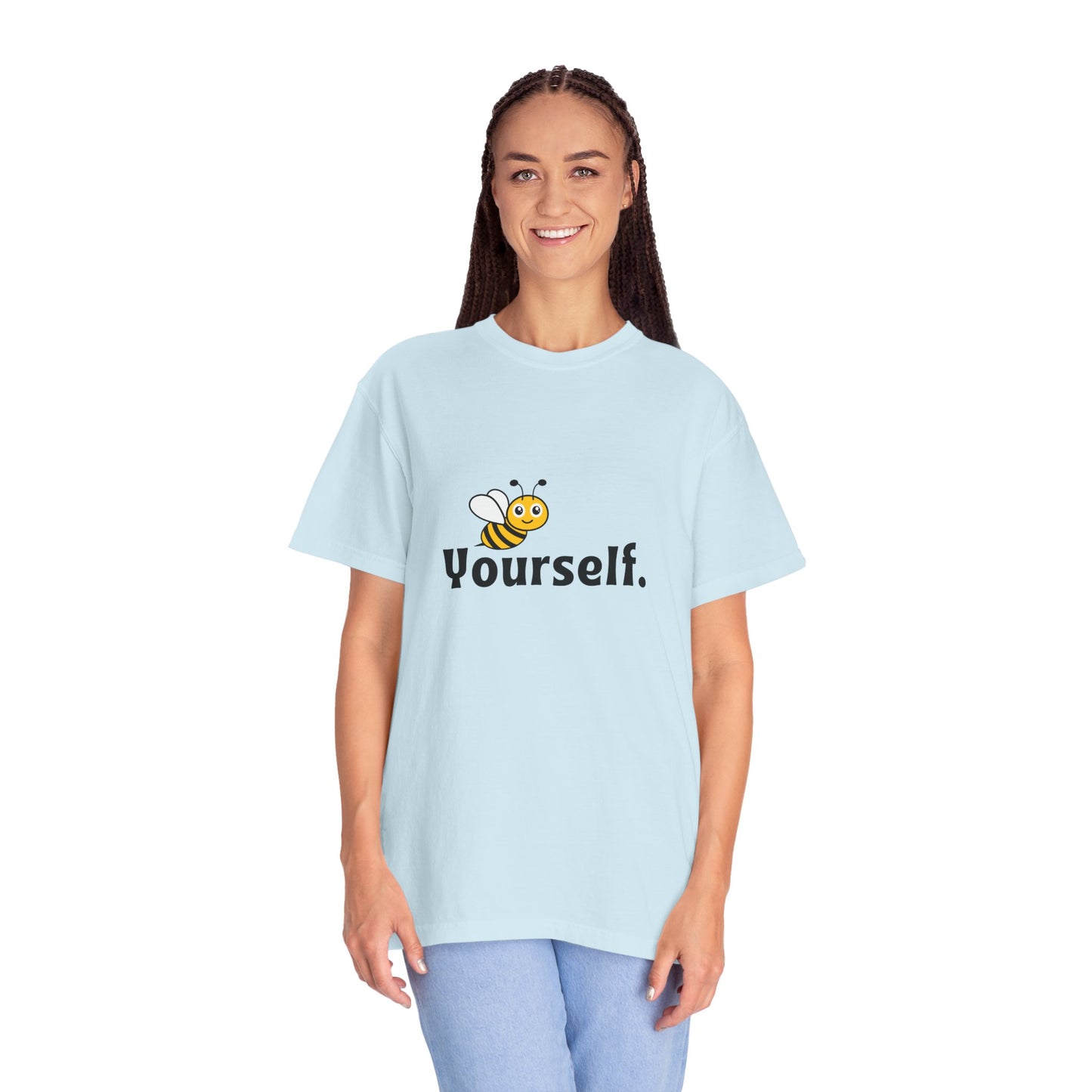 Bee Yourself Unisex T-shirt, Fun Graphic Tee, Casual Wear, Home or Outdoor Activities