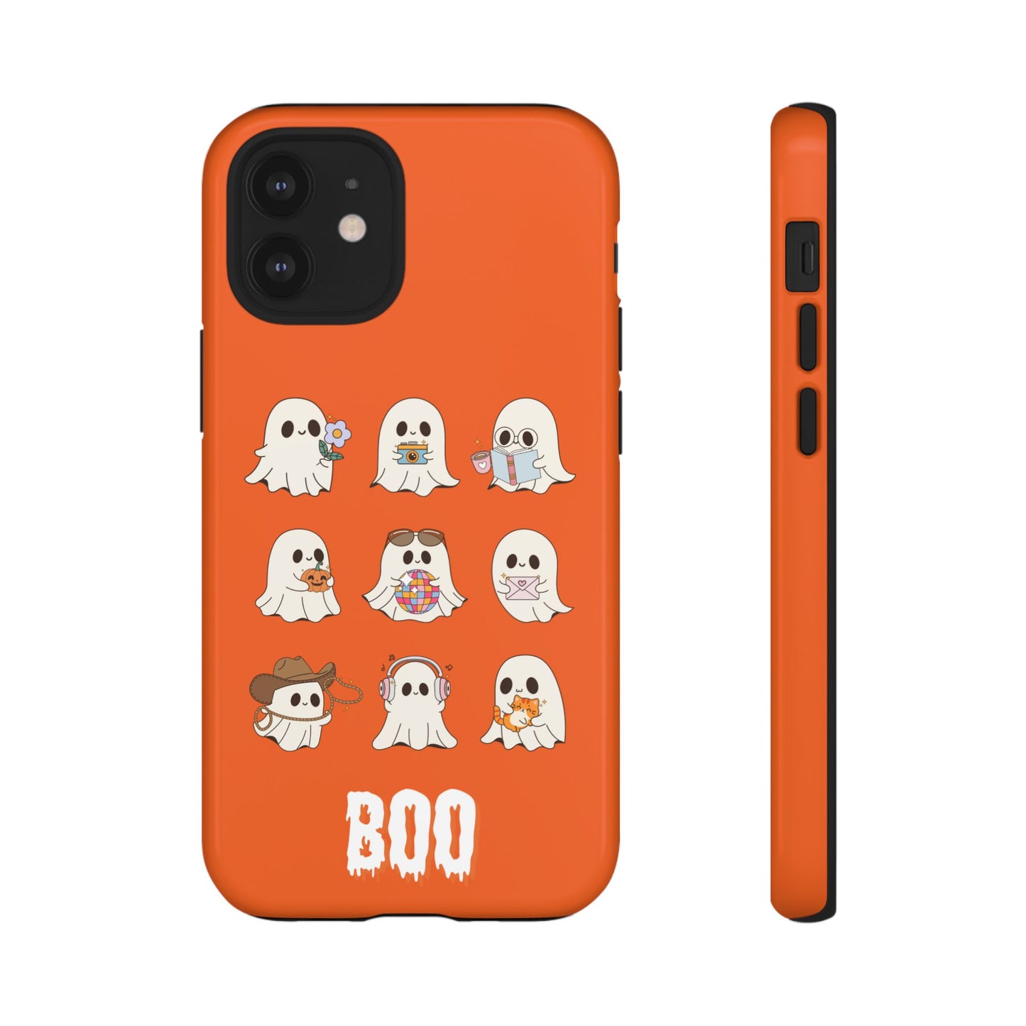 Ghostly Boo Phone Case, Halloween Cases, Cute Ghost Phone Cover, Trick-or-Treat Accessories, Spooky Gift for Halloween