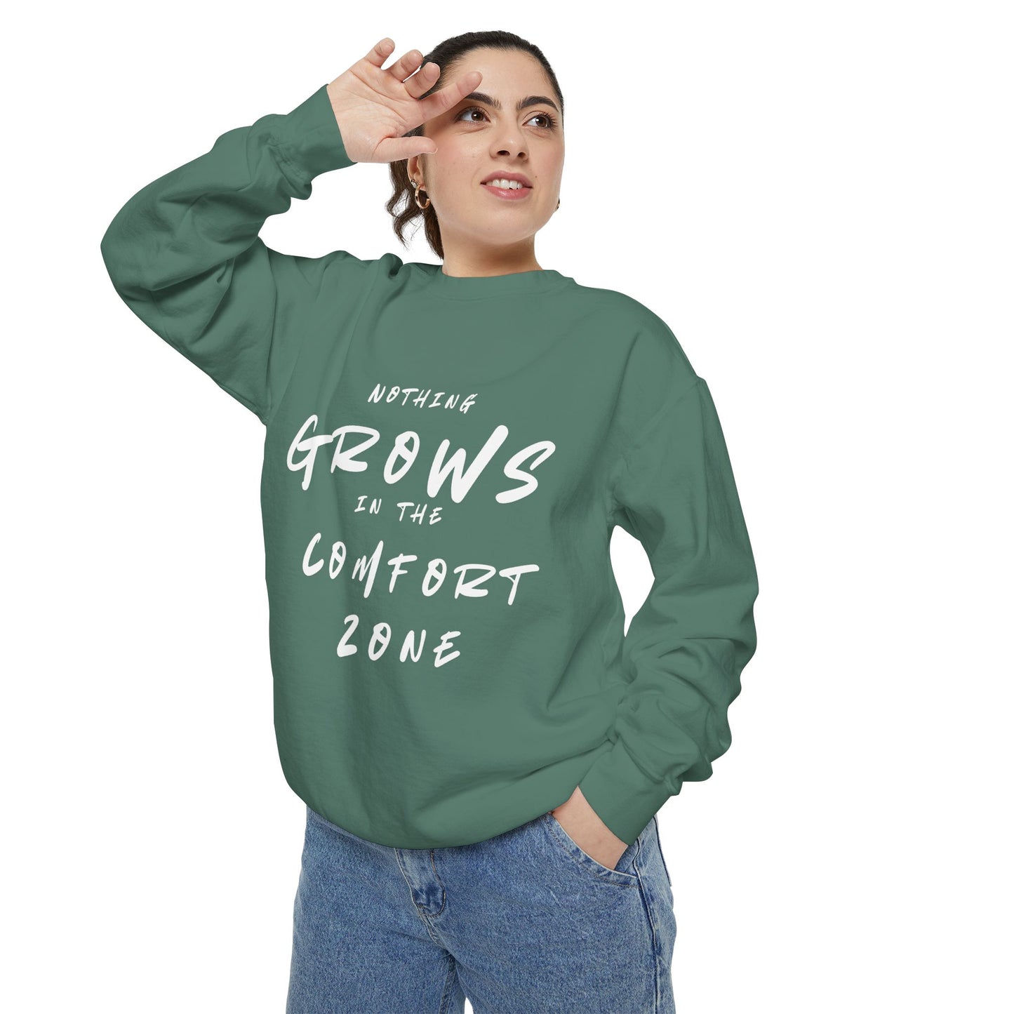Cozy Unisex Garment-Dyed Sweatshirt | Perfect for Casual Days and Gifts