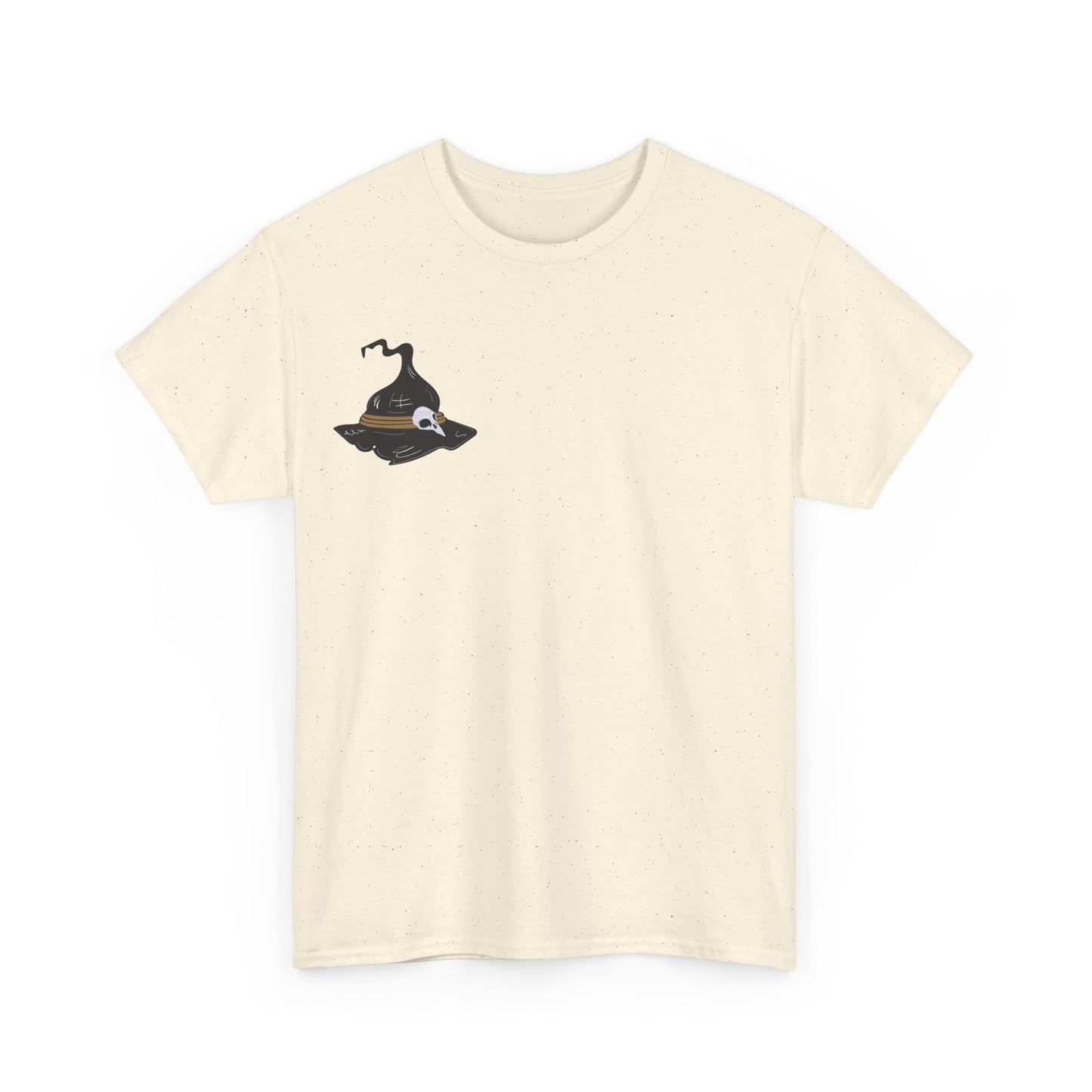 Halloween Witches Themed Unisex Heavy Cotton Tee, Scary Shirt, Witch T-Shirt, Fall Apparel, Spooky Night Top