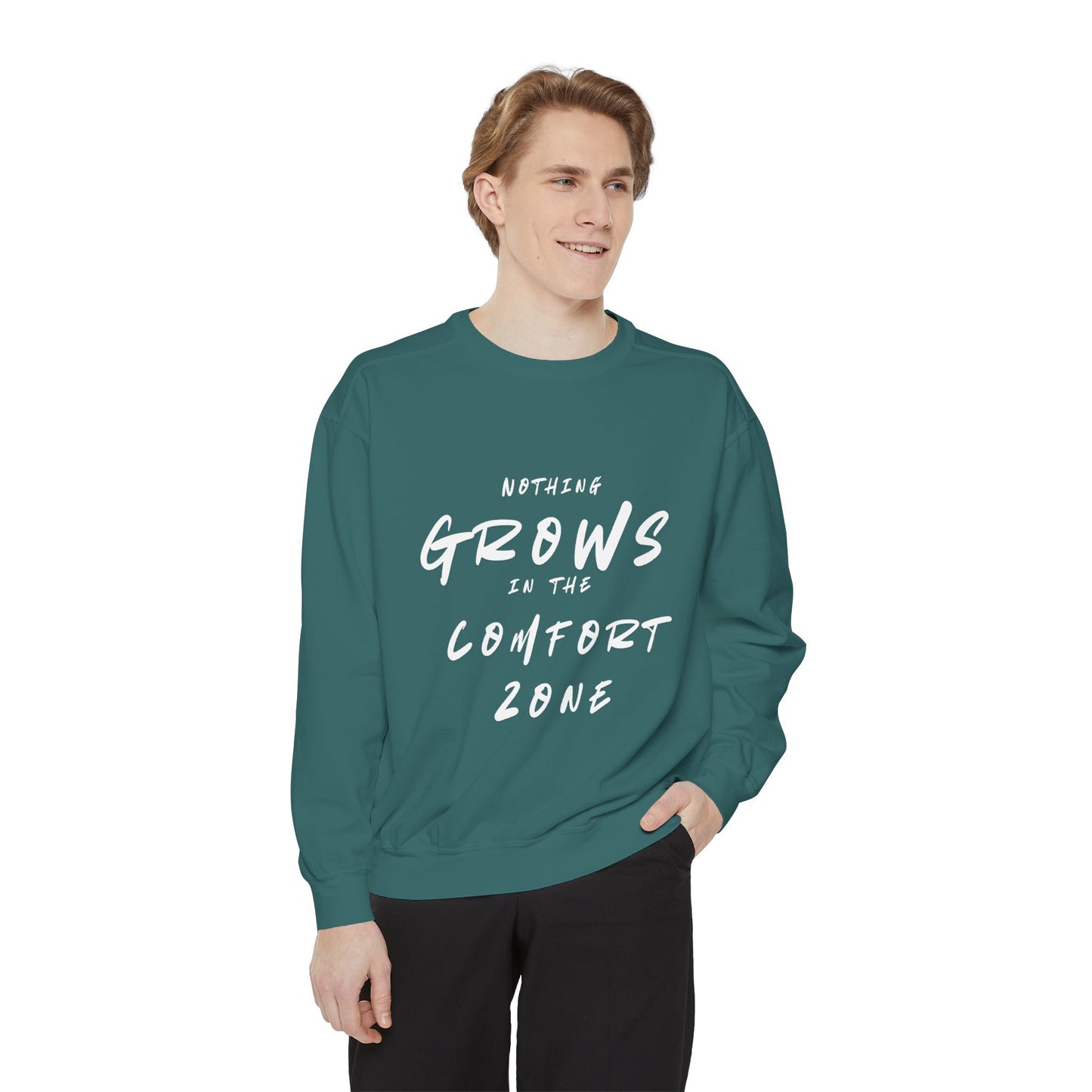 Cozy Unisex Garment-Dyed Sweatshirt | Perfect for Casual Days and Gifts