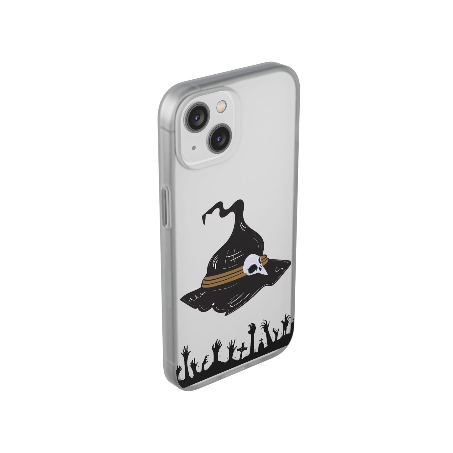 Halloween Witch Hat Flexi Cases, Spooky Phone Covers, Witchy Gift Ideas, Fall Decor, Unique Cellphone Accessories