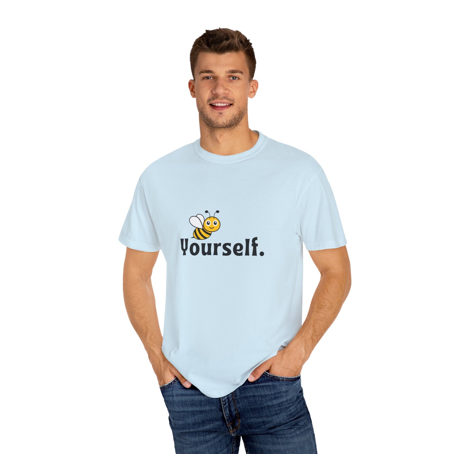Bee Yourself Unisex T-shirt, Fun Graphic Tee, Casual Wear, Home or Outdoor Activities