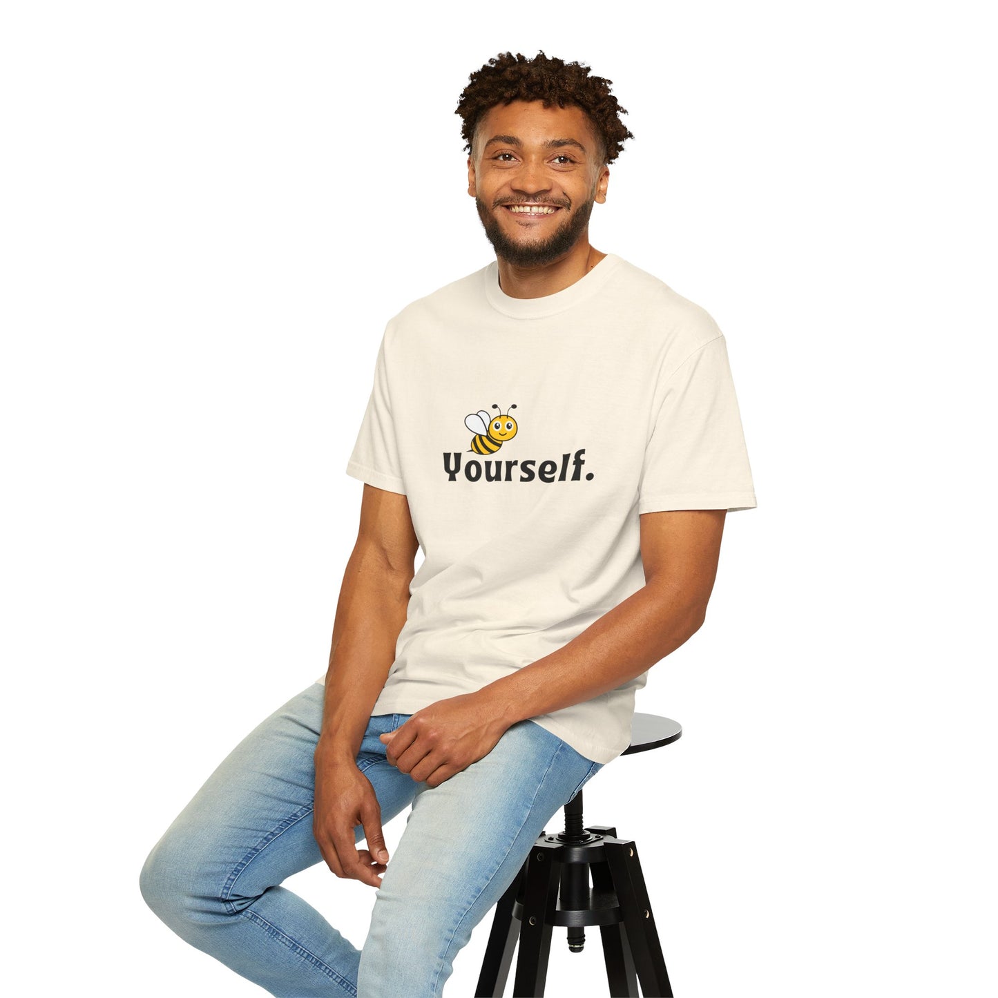 Bee Yourself Unisex T-shirt, Fun Graphic Tee, Casual Wear, Home or Outdoor Activities