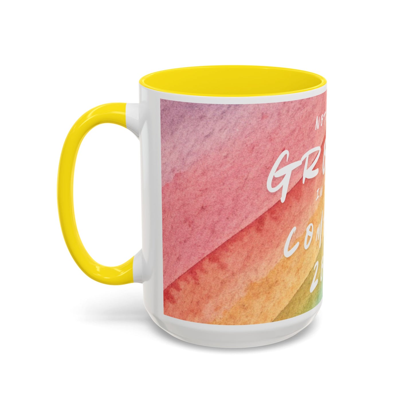 Inspirational Coffee Mug - "Nothing Grows in the Comfort Zone"