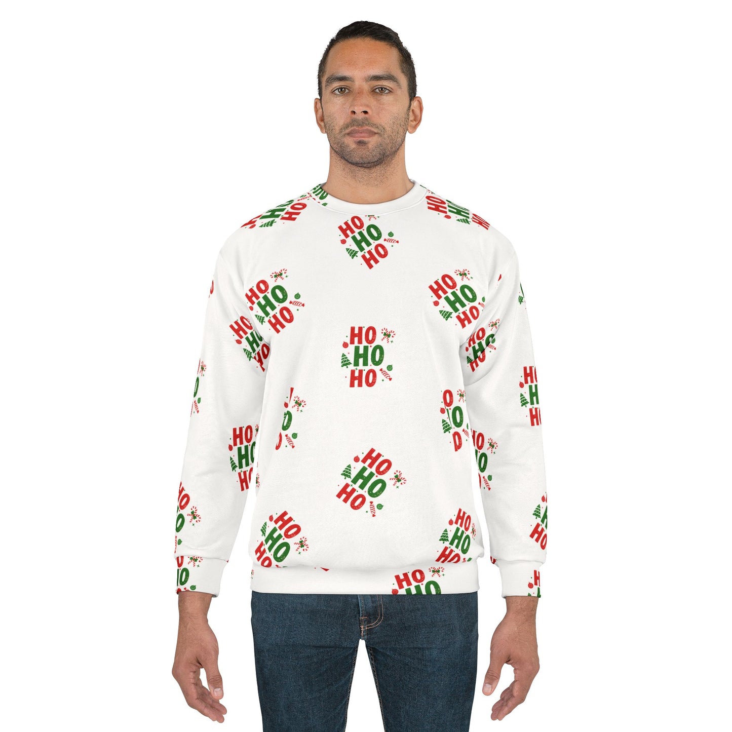 Festive Unisex Sweatshirt with Holiday Cheer - Perfect for Winter Celebrations, Christmas, and Cozy Days at Home