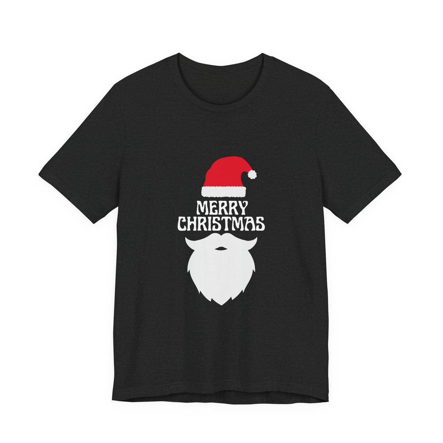 Merry Christmas Unisex Jersey Short Sleeve Tee, Holiday Apparel, Winter Fashion, Gift for Him/Her, Christmas Celebration, Festive Shirt