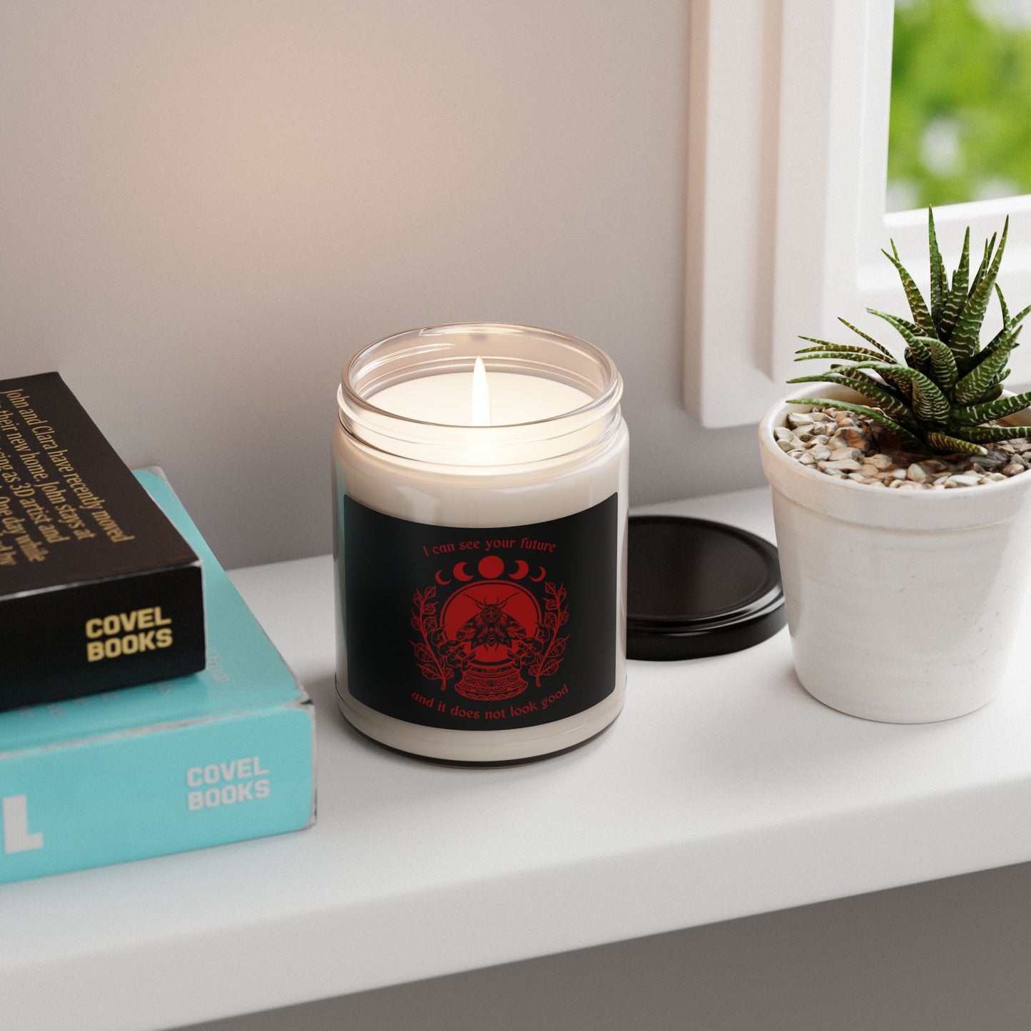 Mystical Scented Soy Candle: I Can See Your Future - Home Decor, Relaxation, Gift for Witches, Self-Care, Meditation