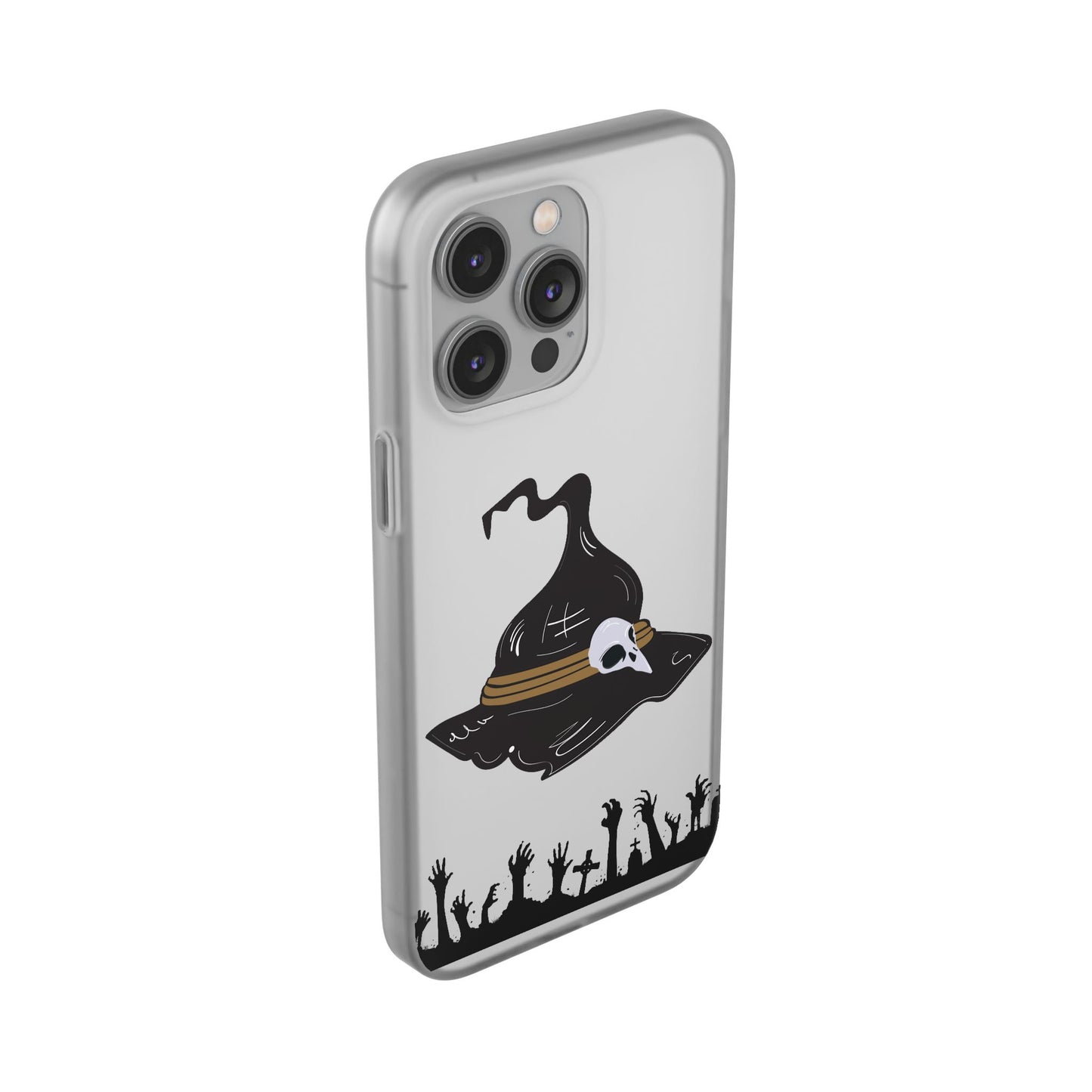 Halloween Witch Hat Flexi Cases, Spooky Phone Covers, Witchy Gift Ideas, Fall Decor, Unique Cellphone Accessories