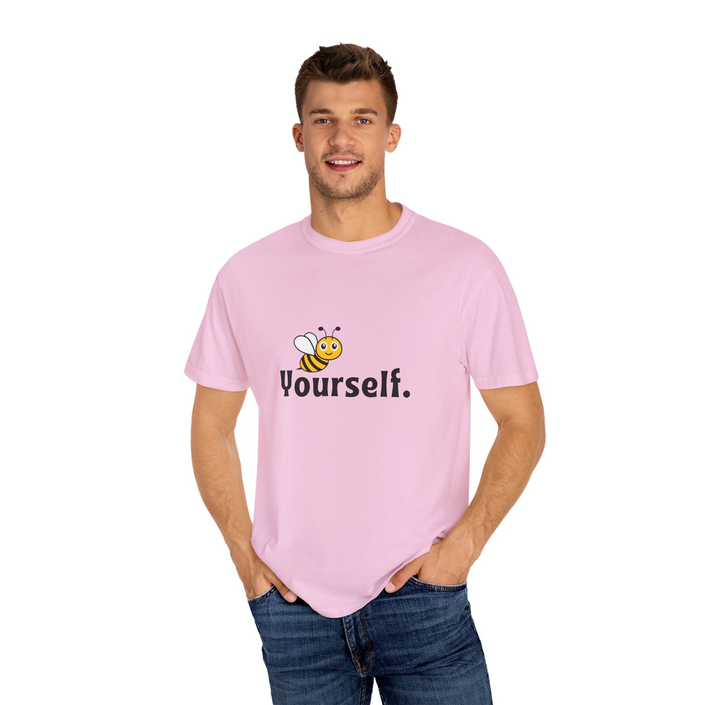 Bee Yourself Unisex T-shirt, Fun Graphic Tee, Casual Wear, Home or Outdoor Activities