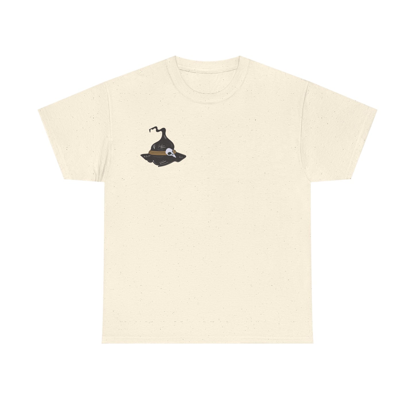 Halloween Witches Themed Unisex Heavy Cotton Tee, Scary Shirt, Witch T-Shirt, Fall Apparel, Spooky Night Top