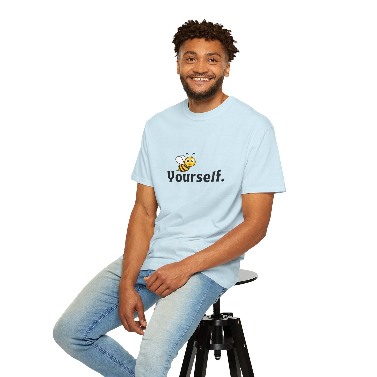 Bee Yourself Unisex T-shirt, Fun Graphic Tee, Casual Wear, Home or Outdoor Activities