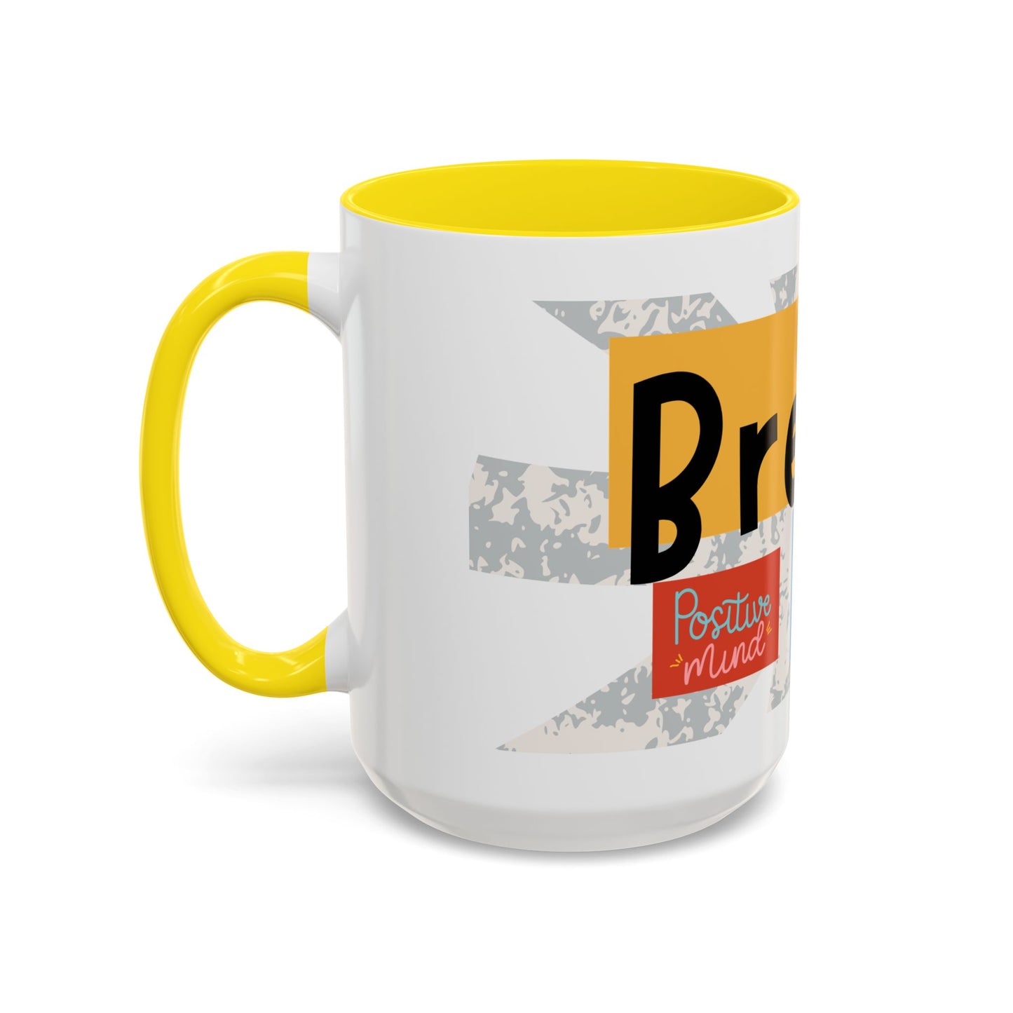 Inspirational Accent Coffee Mug - Mindful Reminder for Daily Positivity