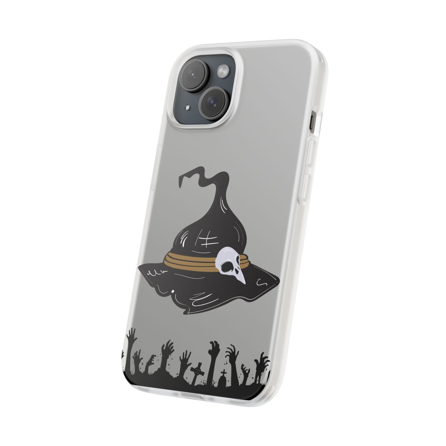 Halloween Witch Hat Flexi Cases, Spooky Phone Covers, Witchy Gift Ideas, Fall Decor, Unique Cellphone Accessories