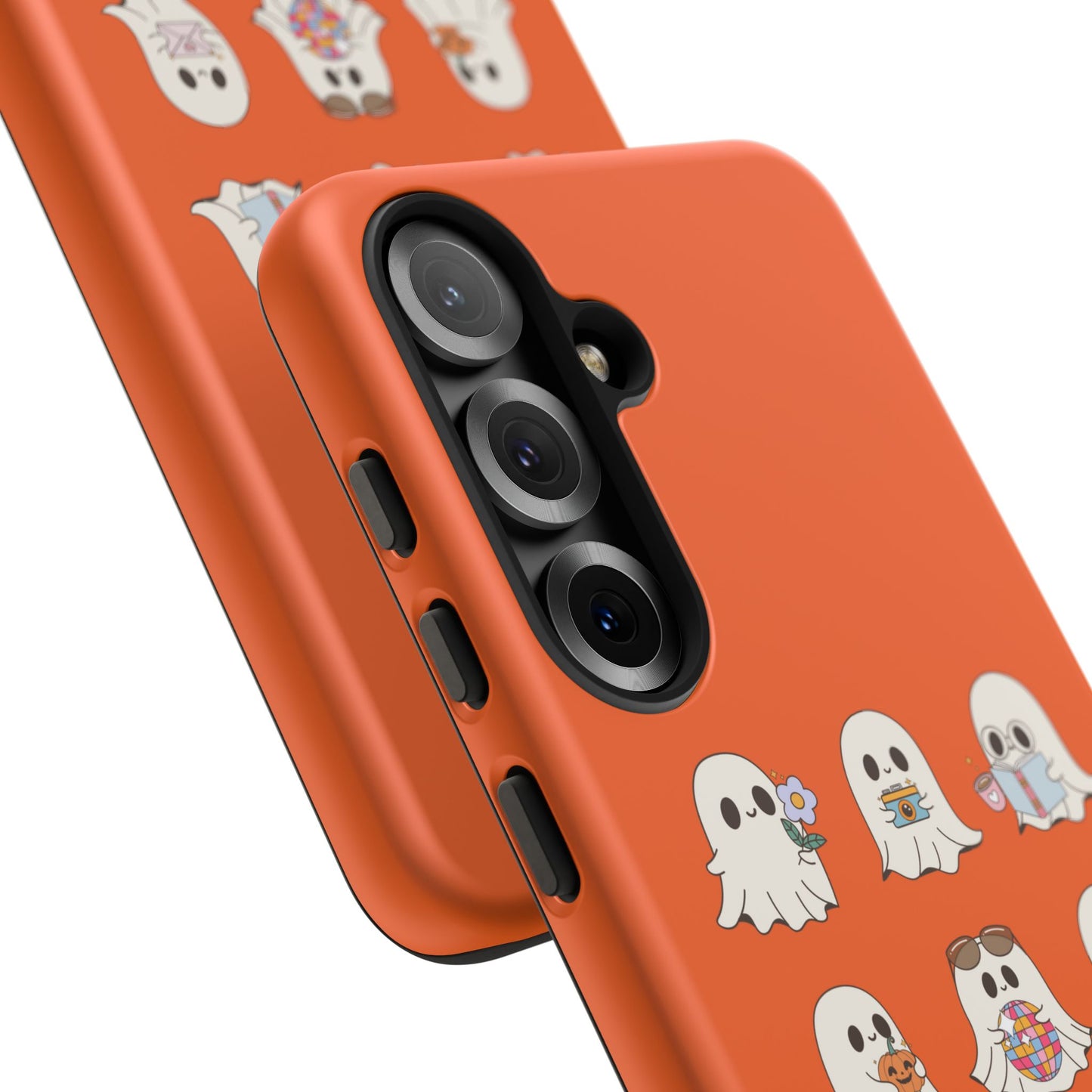 Ghostly Boo Phone Case, Halloween Cases, Cute Ghost Phone Cover, Trick-or-Treat Accessories, Spooky Gift for Halloween