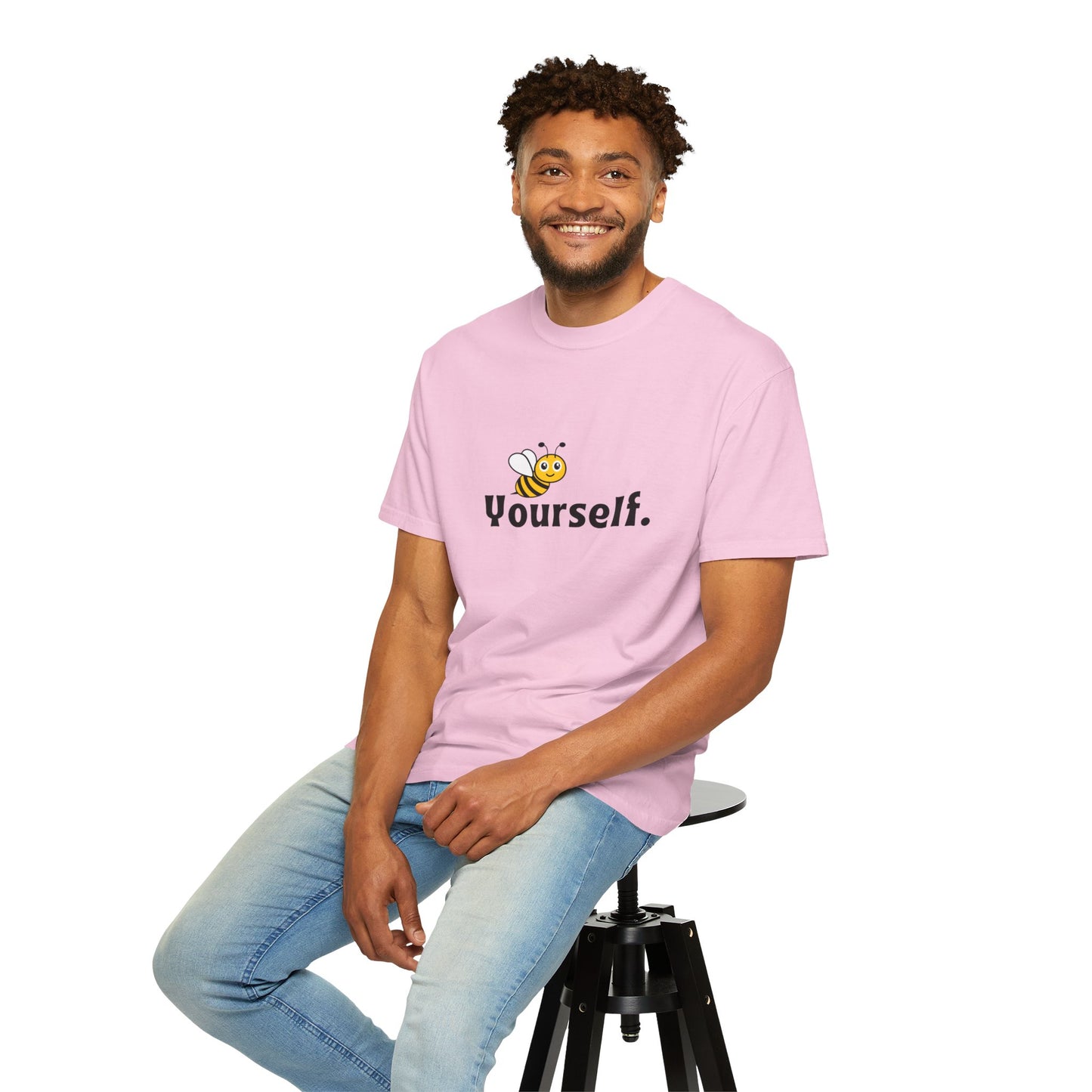 Bee Yourself Unisex T-shirt, Fun Graphic Tee, Casual Wear, Home or Outdoor Activities