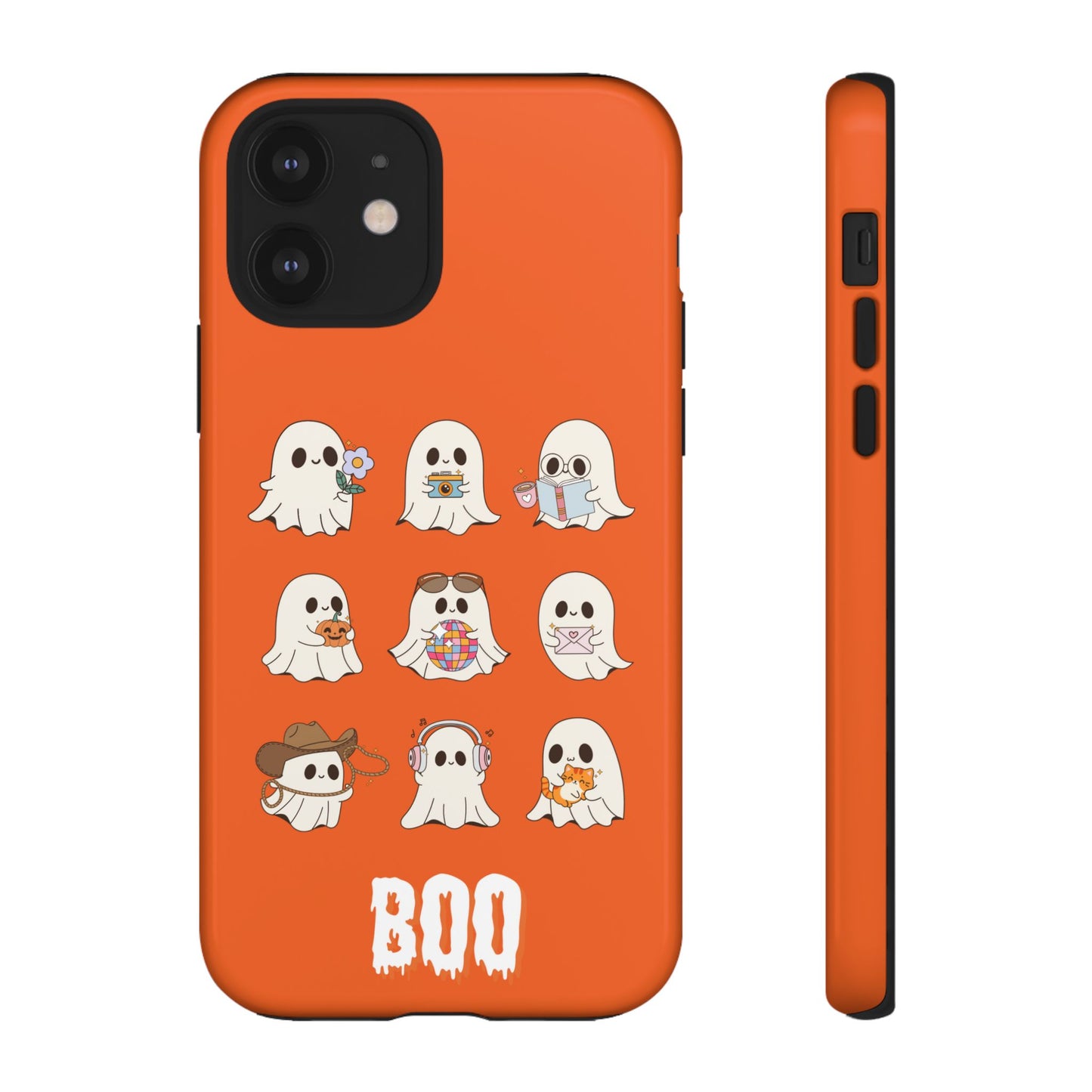 Ghostly Boo Phone Case, Halloween Cases, Cute Ghost Phone Cover, Trick-or-Treat Accessories, Spooky Gift for Halloween