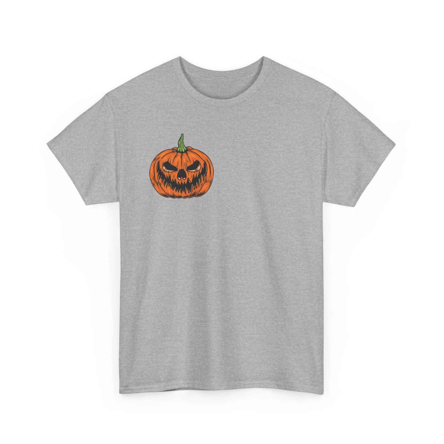 Halloween Unisex Tee, Spooky Pumpkin Shirt, Trick or Treat Graphic T-Shirt, Fall Clothing, Halloween Party Attire