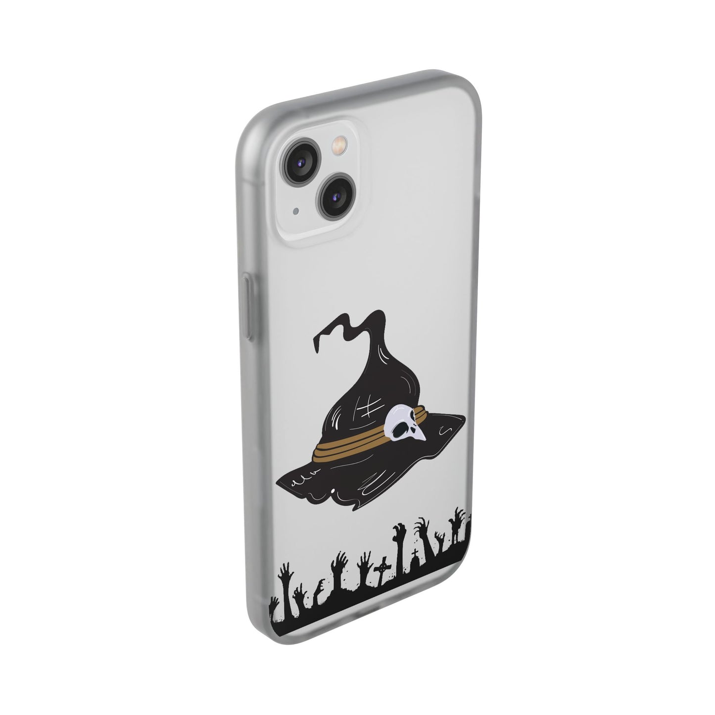 Halloween Witch Hat Flexi Cases, Spooky Phone Covers, Witchy Gift Ideas, Fall Decor, Unique Cellphone Accessories