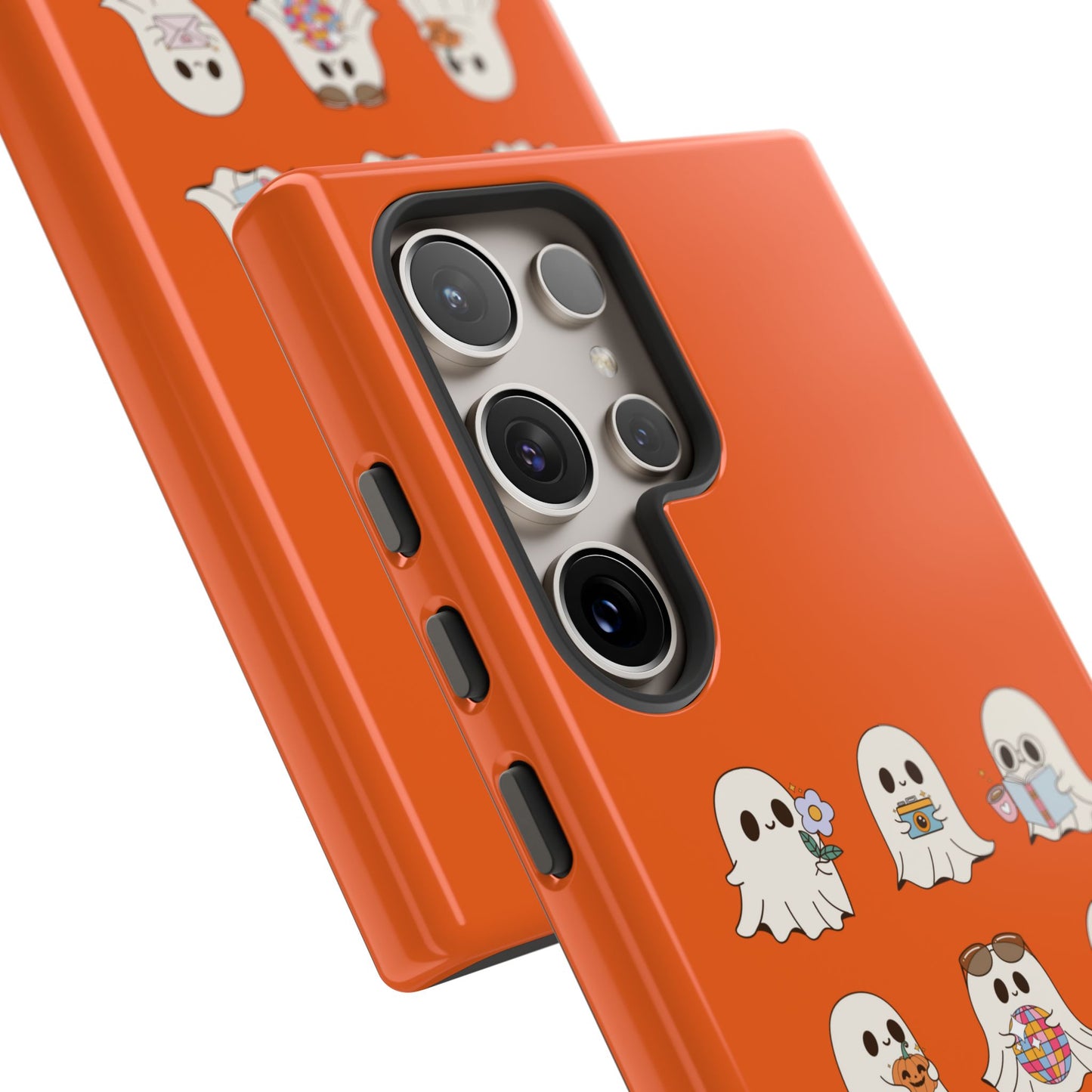 Ghostly Boo Phone Case, Halloween Cases, Cute Ghost Phone Cover, Trick-or-Treat Accessories, Spooky Gift for Halloween