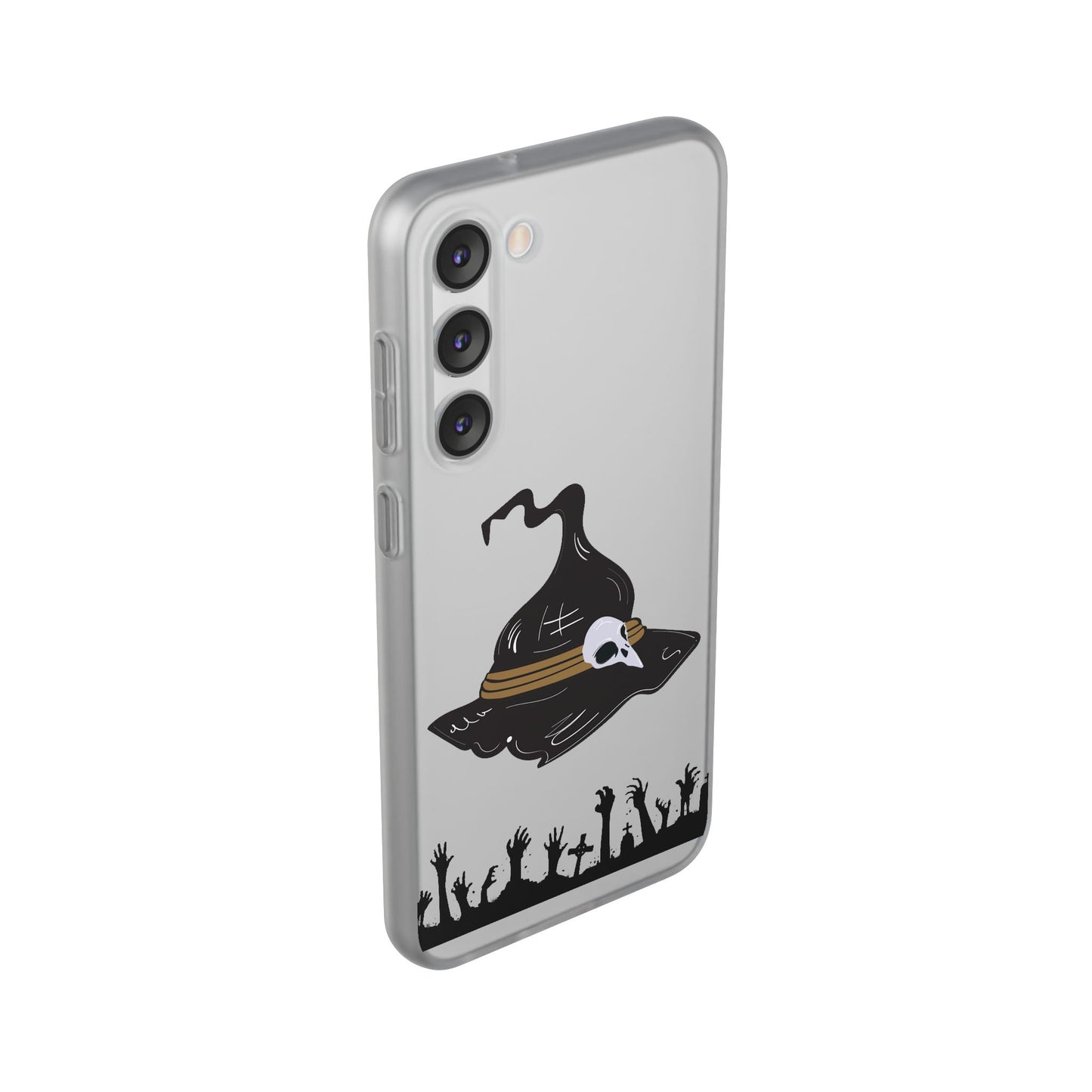 Halloween Witch Hat Flexi Cases, Spooky Phone Covers, Witchy Gift Ideas, Fall Decor, Unique Cellphone Accessories