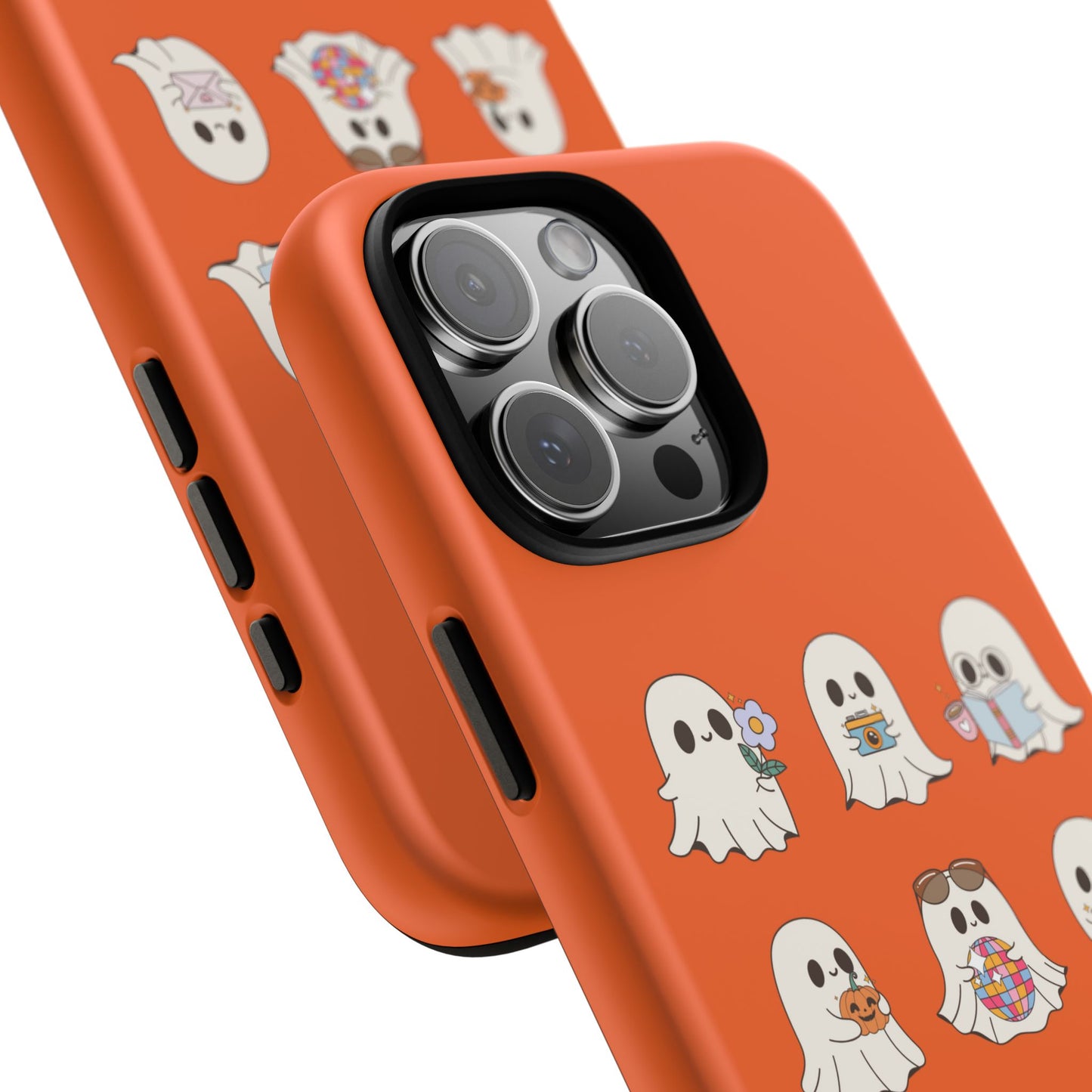Ghostly Boo Phone Case, Halloween Cases, Cute Ghost Phone Cover, Trick-or-Treat Accessories, Spooky Gift for Halloween