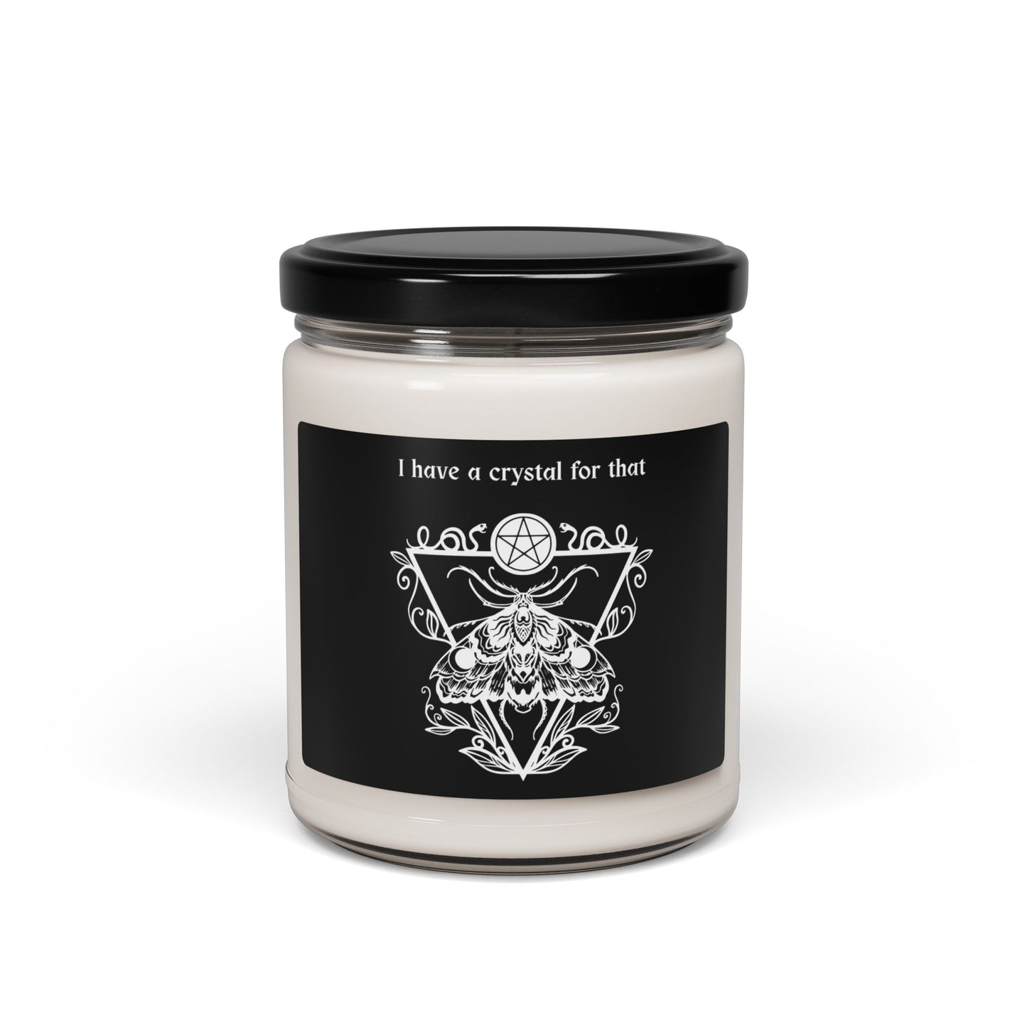 Crystal-Inspired Scented Soy Candle, Aromatherapy Candle, Witchy Home Decor, Gift for Crystal Lovers, Self-Care Spa Candle