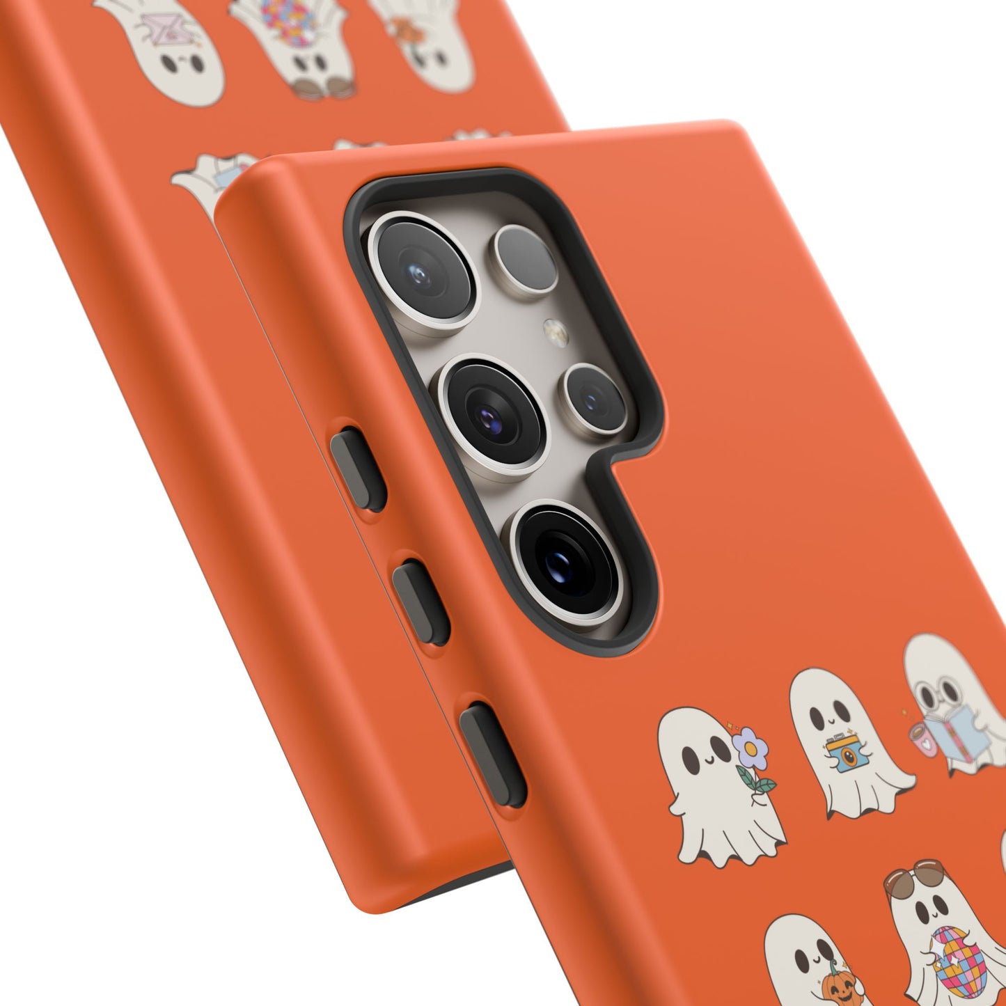 Ghostly Boo Phone Case, Halloween Cases, Cute Ghost Phone Cover, Trick-or-Treat Accessories, Spooky Gift for Halloween