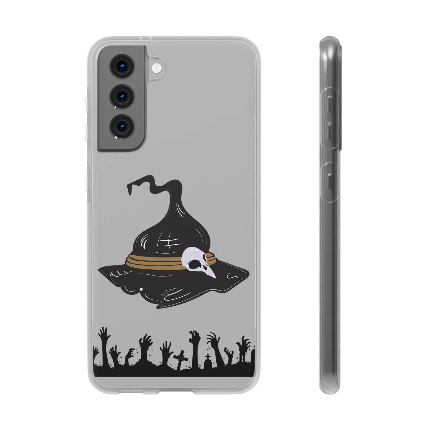 Halloween Witch Hat Flexi Cases, Spooky Phone Covers, Witchy Gift Ideas, Fall Decor, Unique Cellphone Accessories