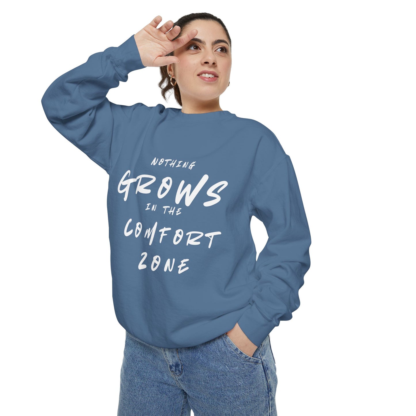 Cozy Unisex Garment-Dyed Sweatshirt | Perfect for Casual Days and Gifts
