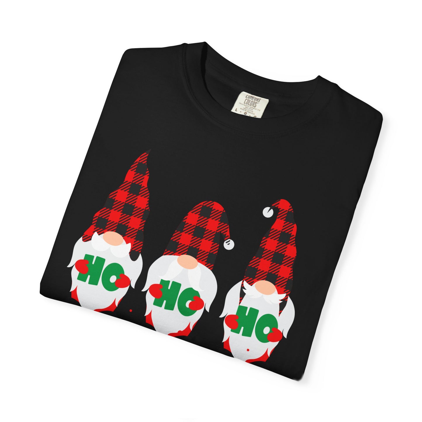 Season's Greetings Unisex T-shirt, Cozy Holiday Tee, Christmas Gift, Winter Apparel, Festive Clothing, Gnome Design