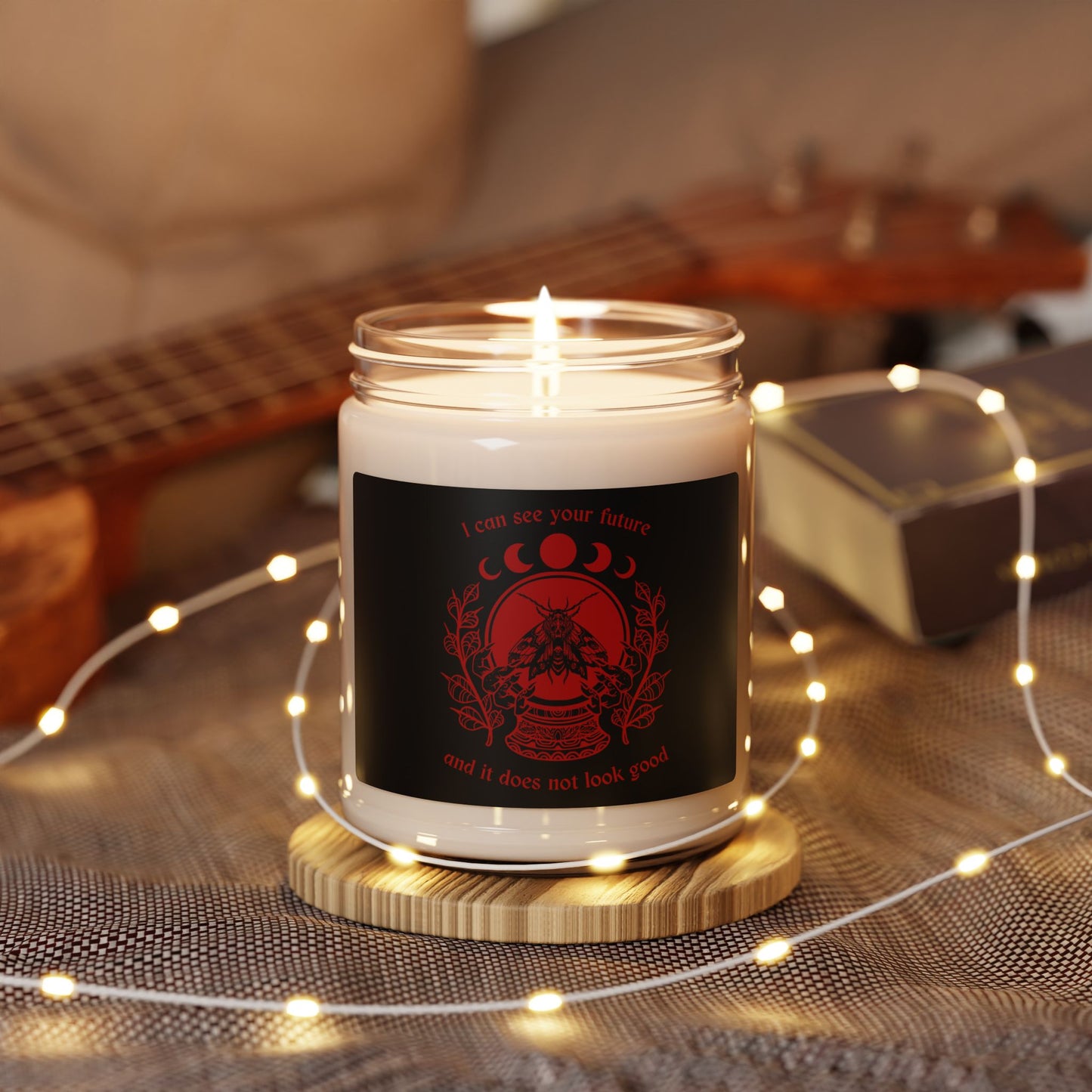 Mystical Scented Soy Candle: I Can See Your Future - Home Decor, Relaxation, Gift for Witches, Self-Care, Meditation