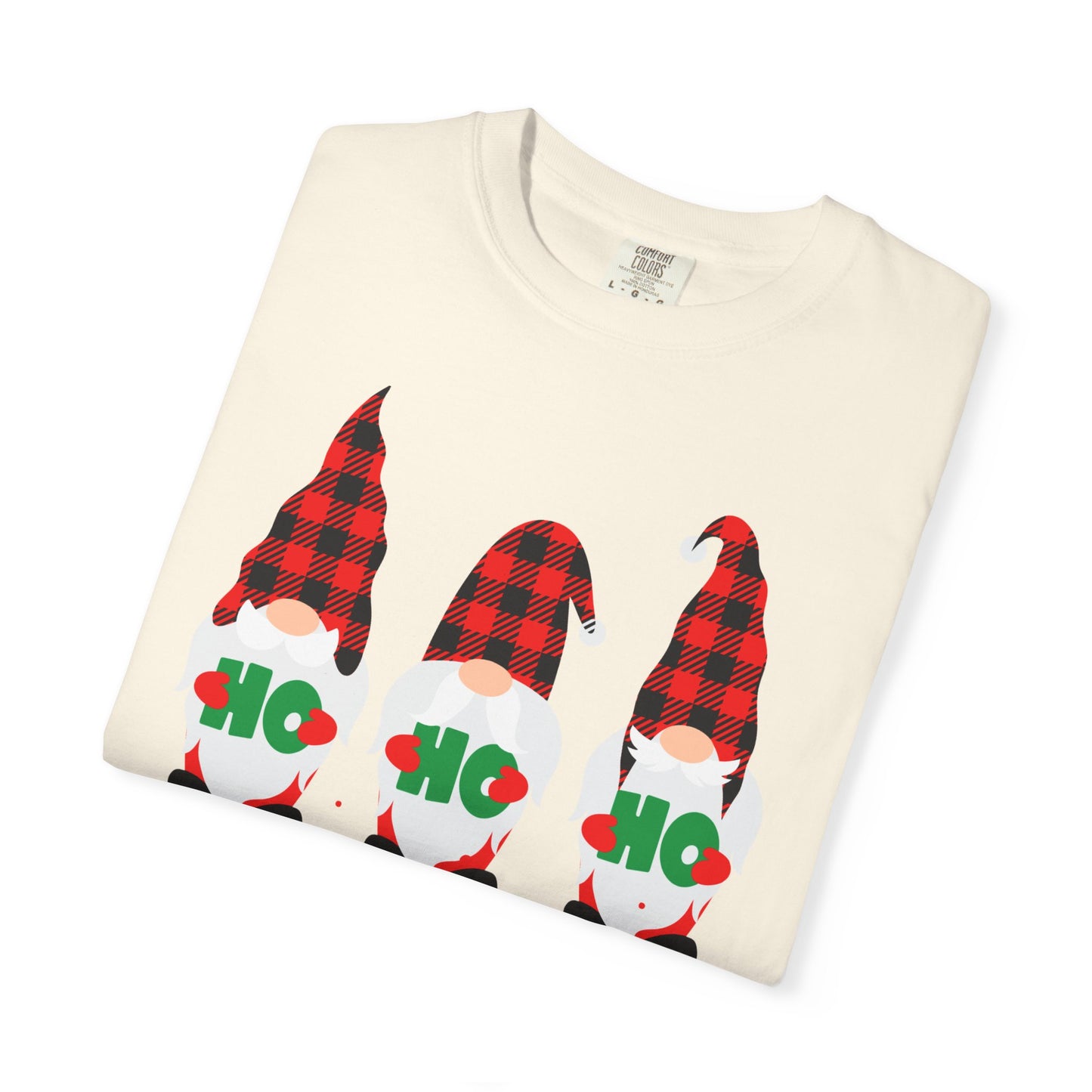 Season's Greetings Unisex T-shirt, Cozy Holiday Tee, Christmas Gift, Winter Apparel, Festive Clothing, Gnome Design