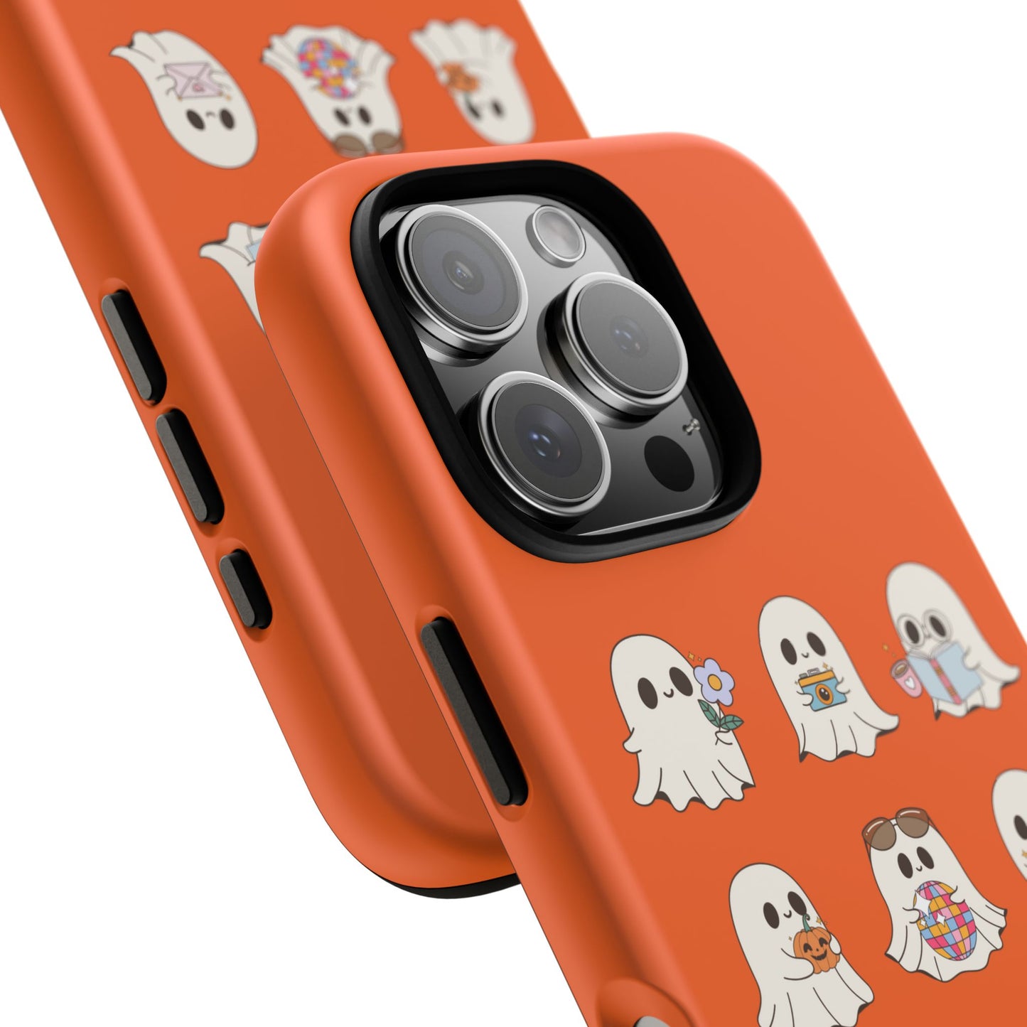 Ghostly Boo Phone Case, Halloween Cases, Cute Ghost Phone Cover, Trick-or-Treat Accessories, Spooky Gift for Halloween