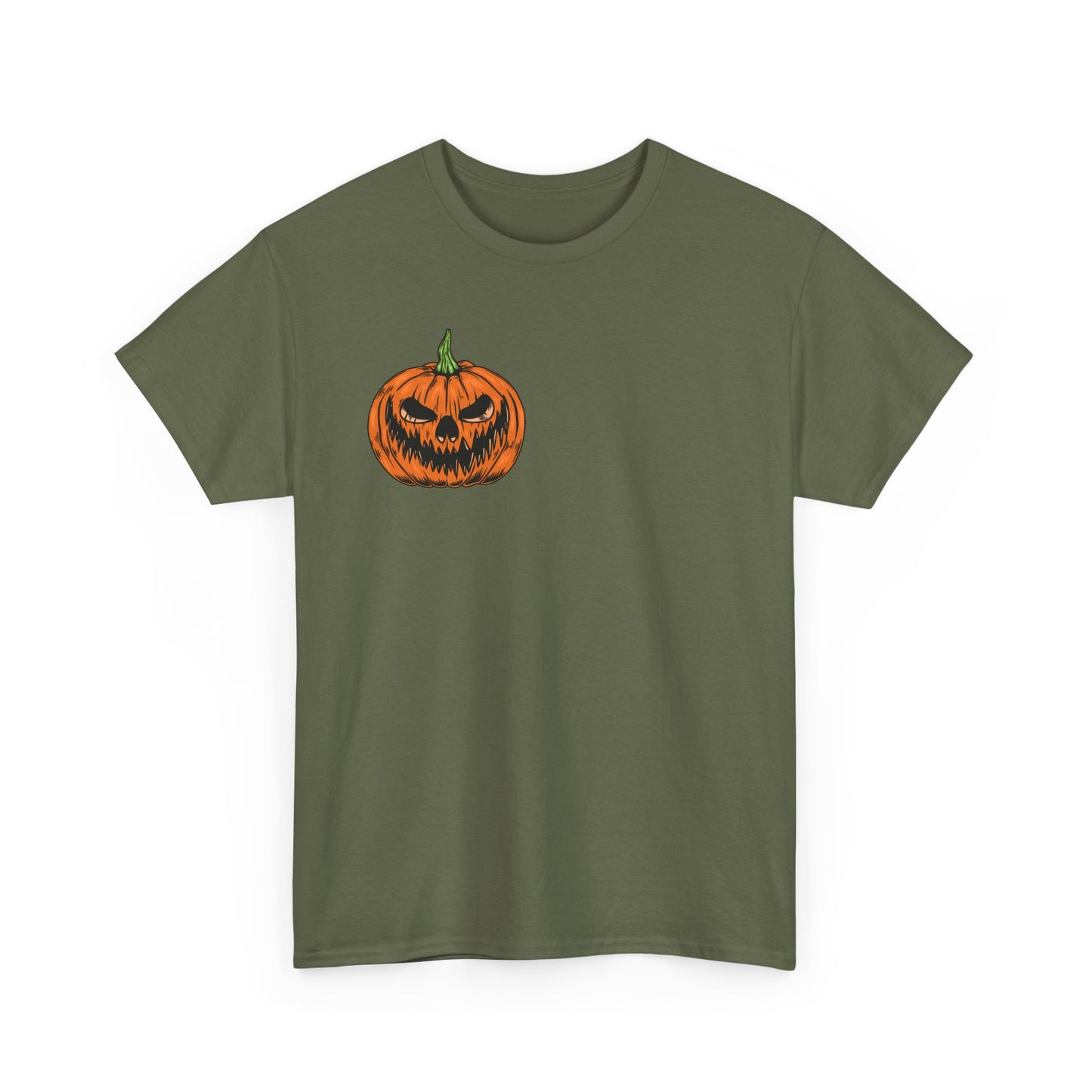 Halloween Unisex Tee, Spooky Pumpkin Shirt, Trick or Treat Graphic T-Shirt, Fall Clothing, Halloween Party Attire