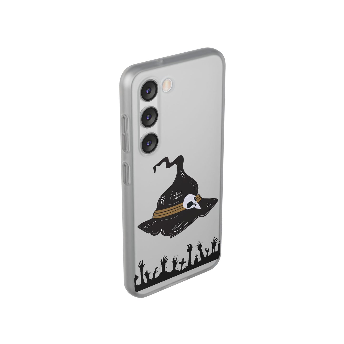 Halloween Witch Hat Flexi Cases, Spooky Phone Covers, Witchy Gift Ideas, Fall Decor, Unique Cellphone Accessories
