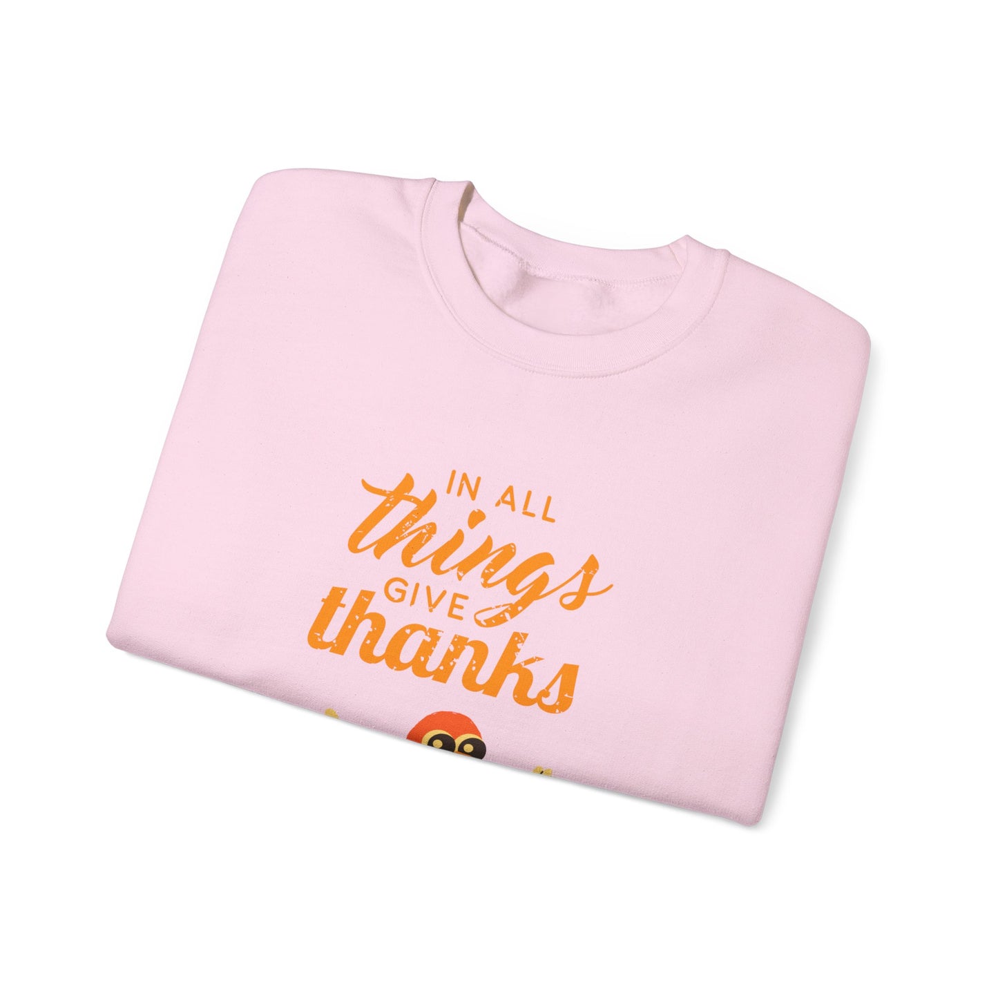 Thanksgiving Crewneck Sweatshirt, Unisex Sweatshirt, Cozy Fall Apparel, Holiday Gift, Seasonal Sweater