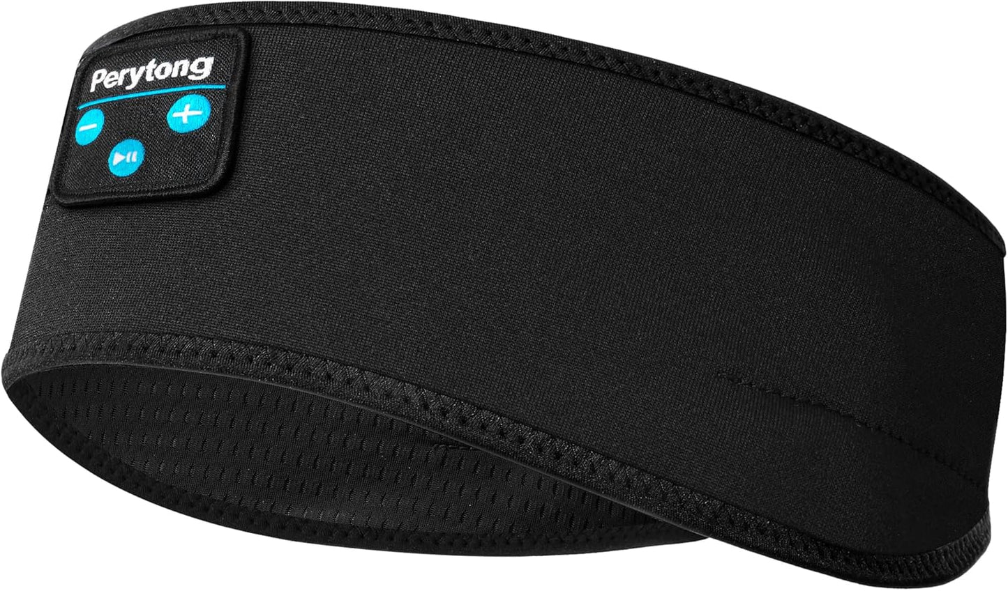 Bluetooth Sleep Headphones Headband - Soft Elastic Comfortable Headband, Gifts for Men, Women, Teenagers